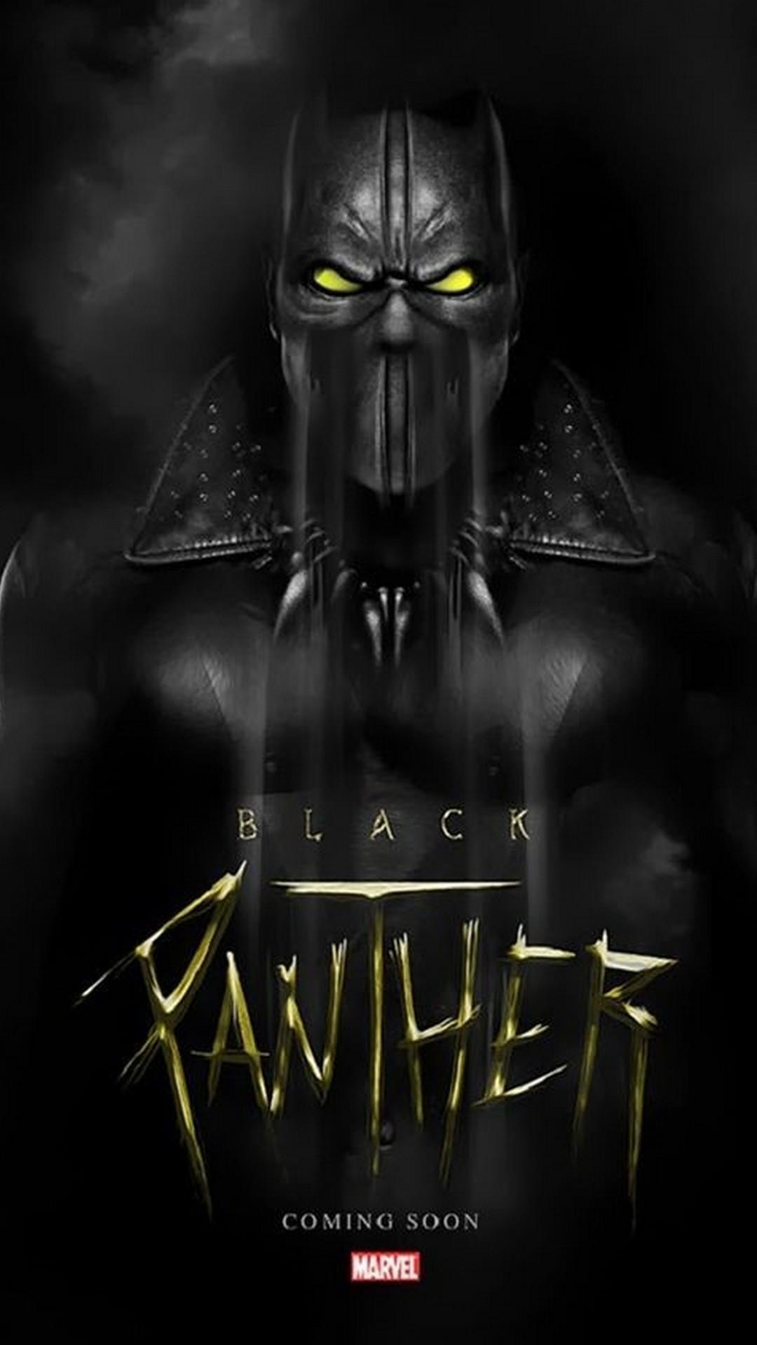 1080x1920 Black Panther Wallpaper 4K for Android