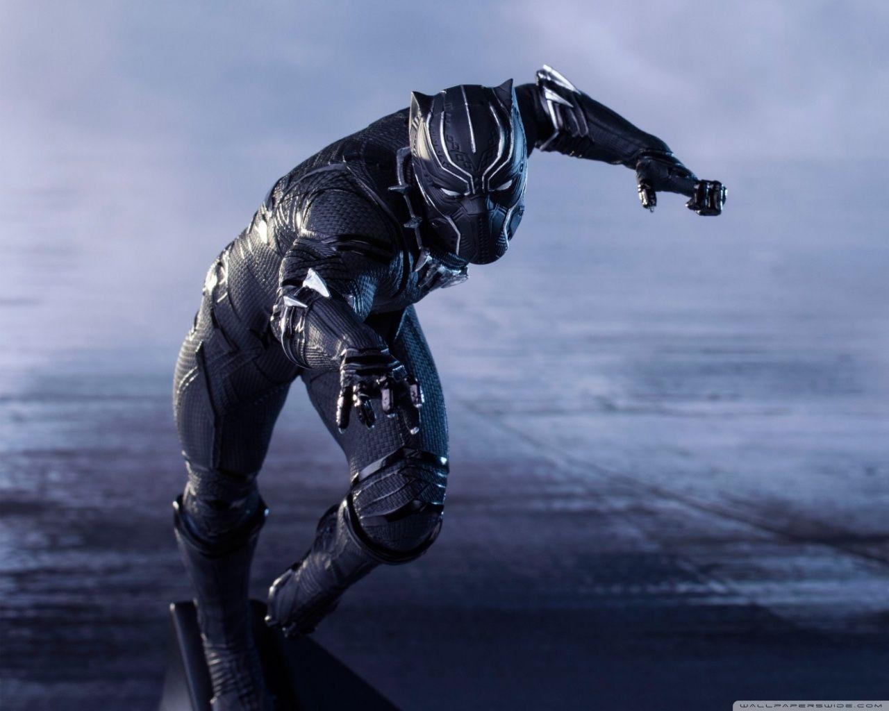 1280x1024 Captain America Civil War Black Panther Ultra HD Desktop