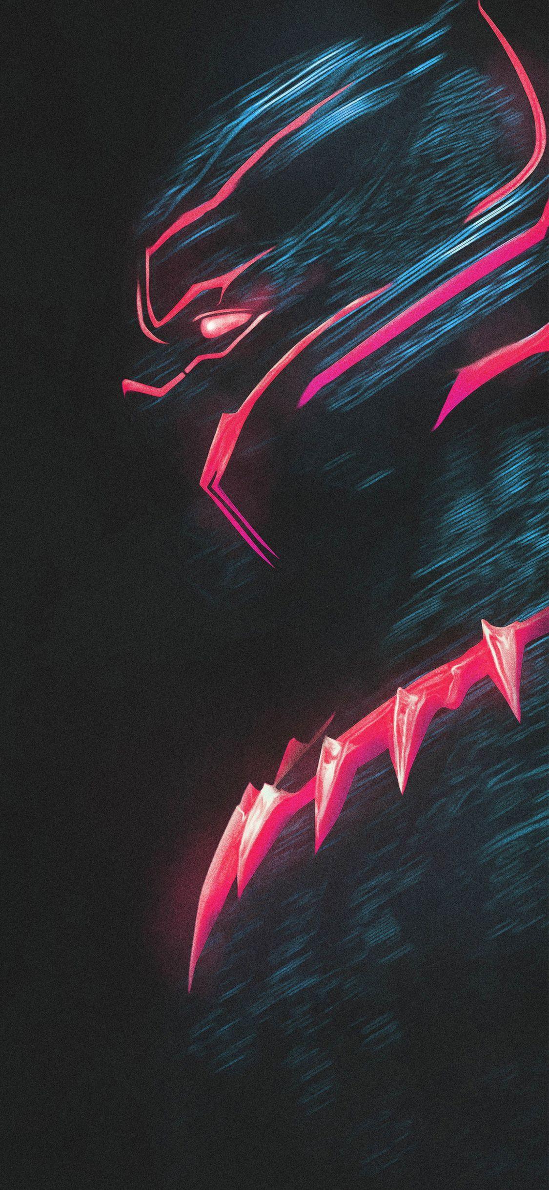 1125x2436 Black Panther Wallpaper 4k iPhoneD Wallpaper. iPhone