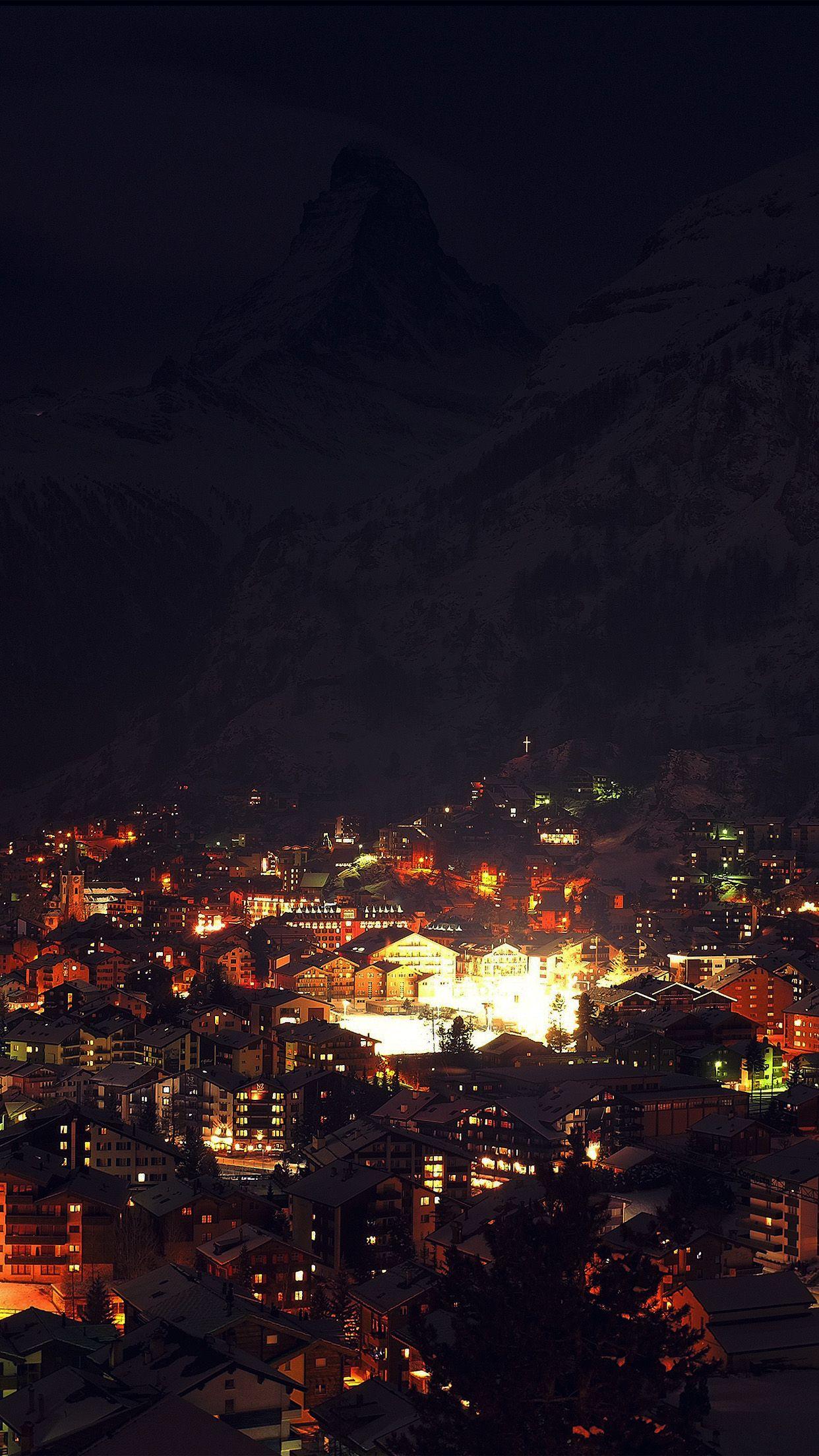 1242x2208 iPhone 6 wallpaper. night city