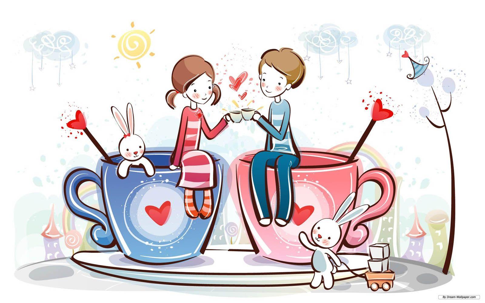 1600x1000 Cute Happy Valentines Day Love Wallpaper