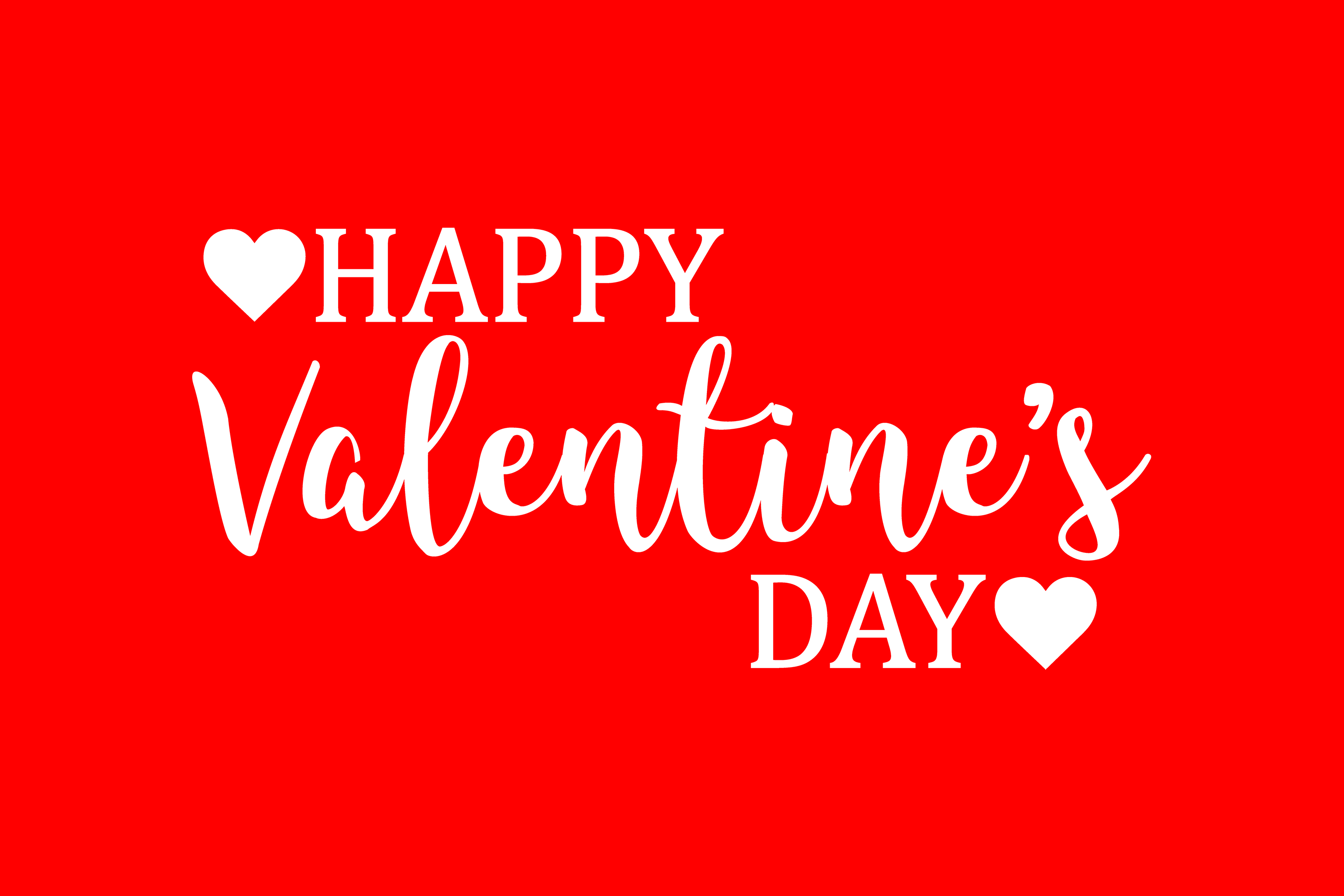 3000x2000 Happy Valentine's Day HD Wallpaper
