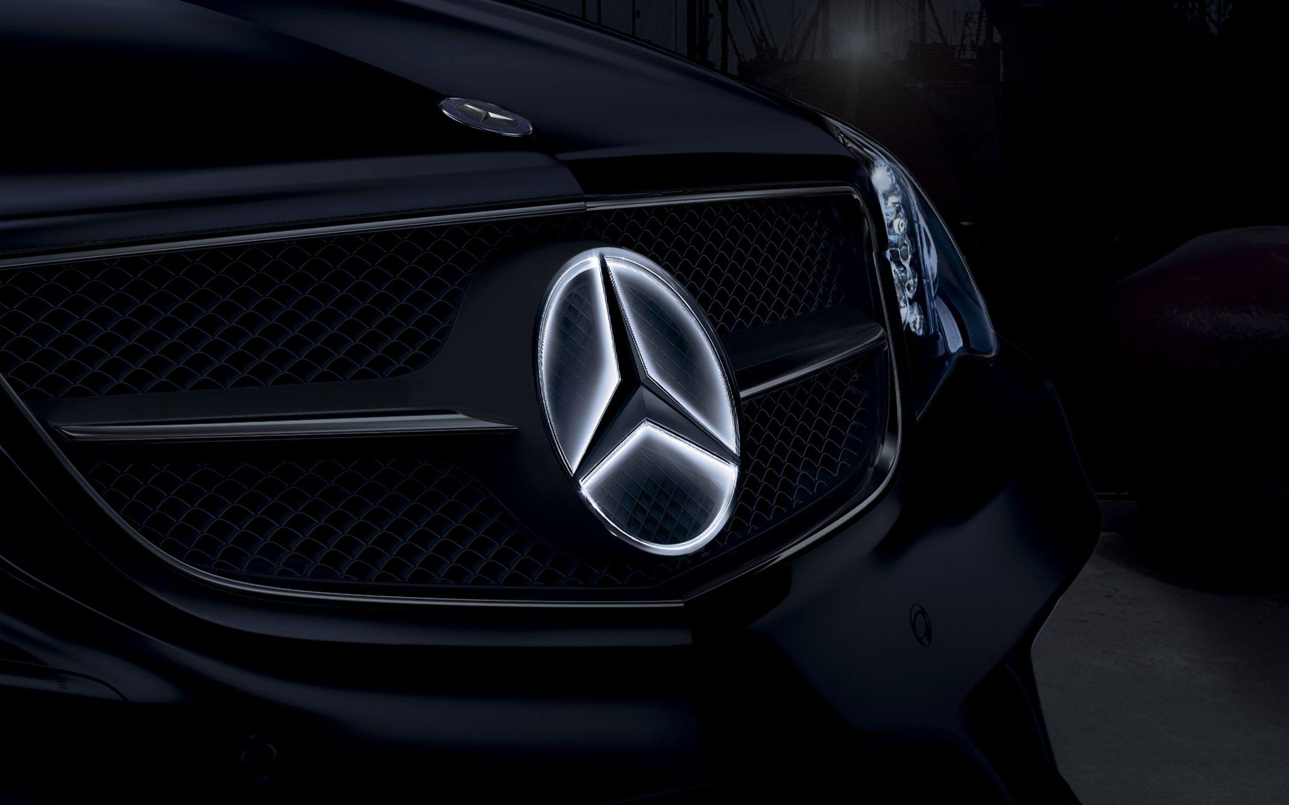 Hình nền Logo Mercedes 2560x1600