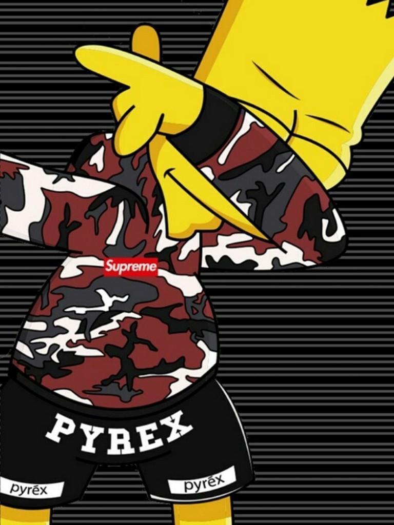 768x1024 Bart Wallpaper for Android
