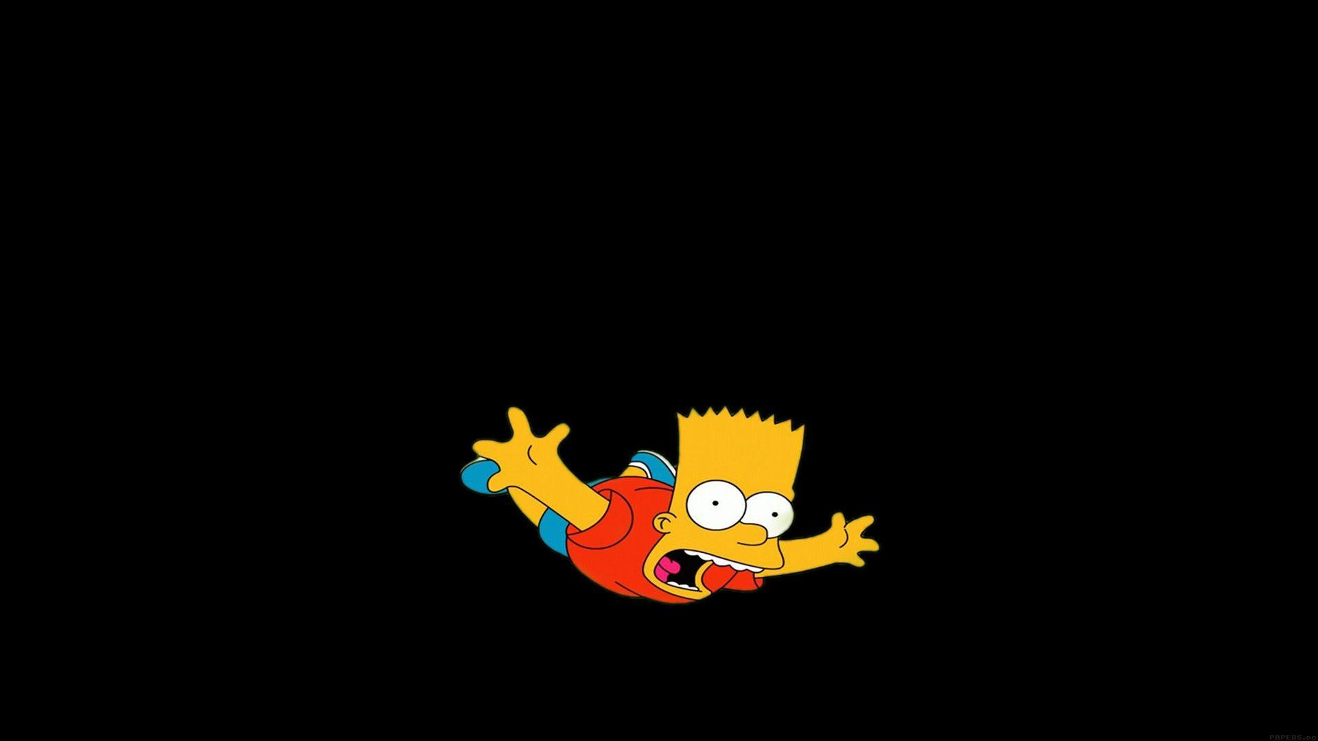 1920x1080 Bart Simpson Funny Cute Illlust