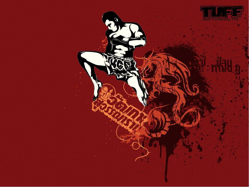 1024x768 Muay Thai Wallpaper