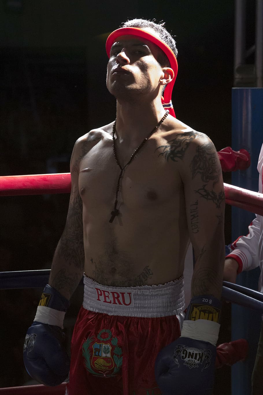 910x1365 HD wallpaper: sport, action, muay thai, fight, athlete, ring