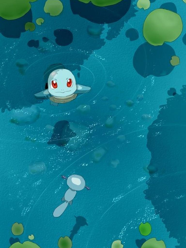 768x1024 Squirtle Android Wallpaper