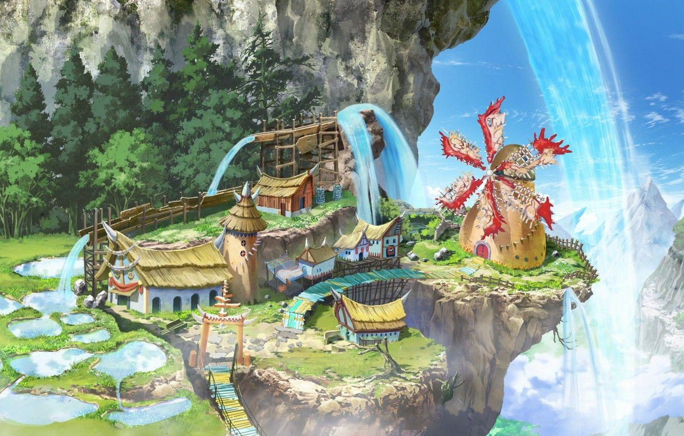 Anime HD Village Wallpapers  Wallpaper Cave
