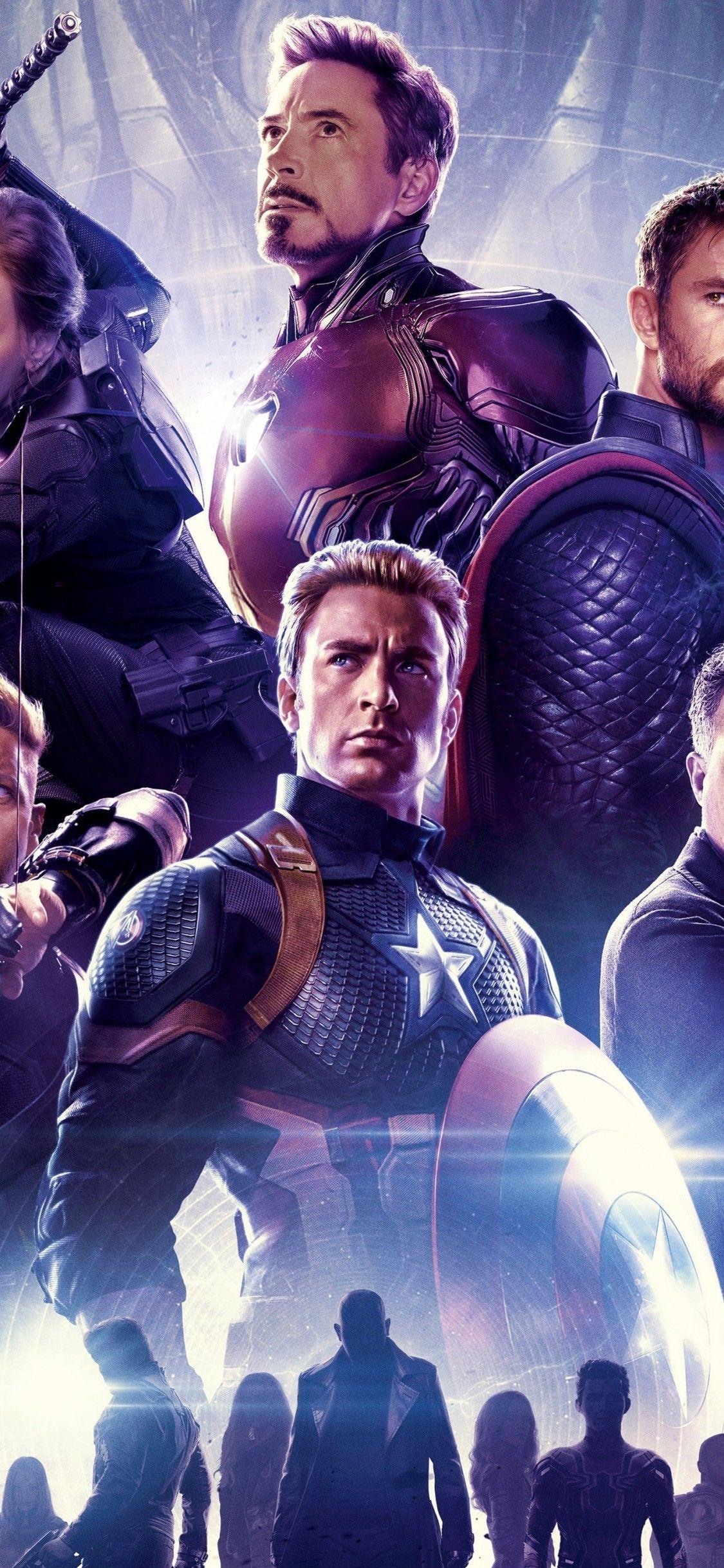 1125x2436 Download 1125x2436 Avengers: Endgame, Poster, Superheroes