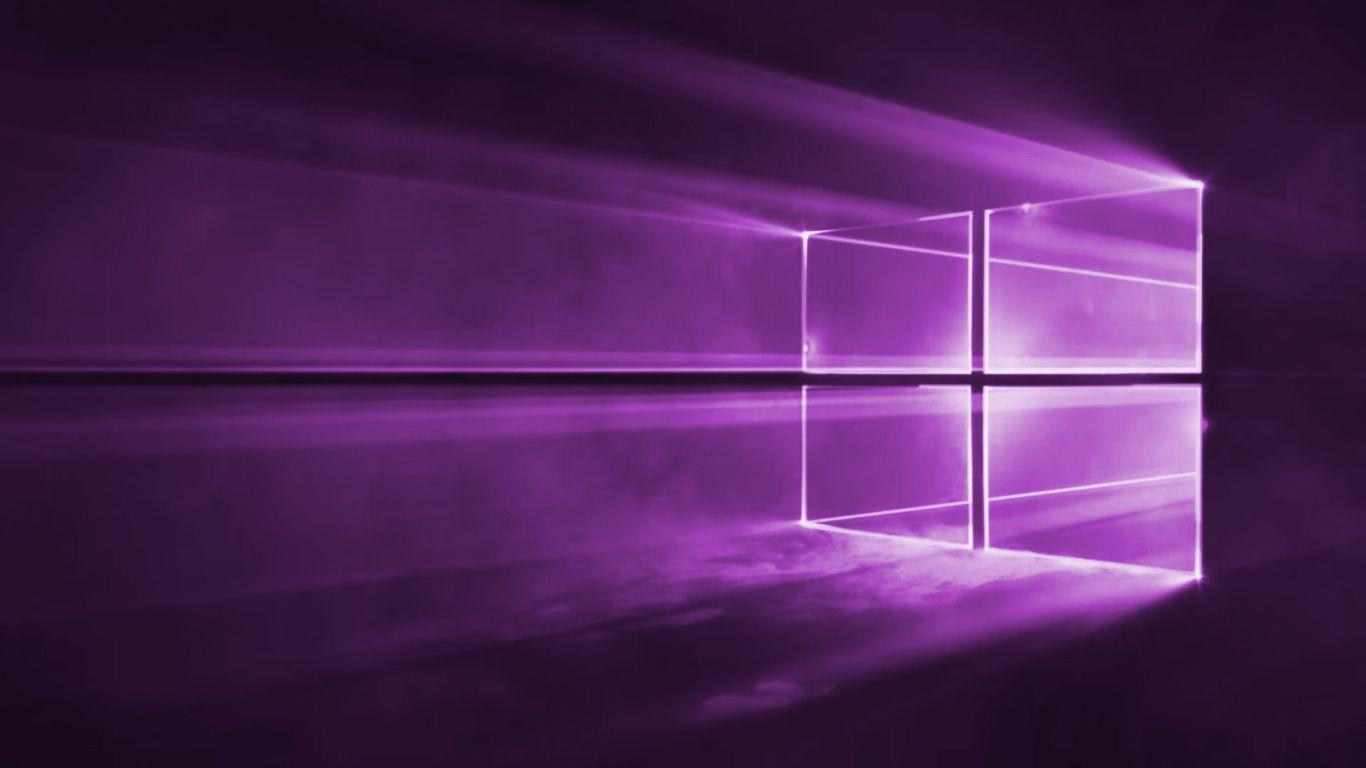 purple windows 10 wallpaper