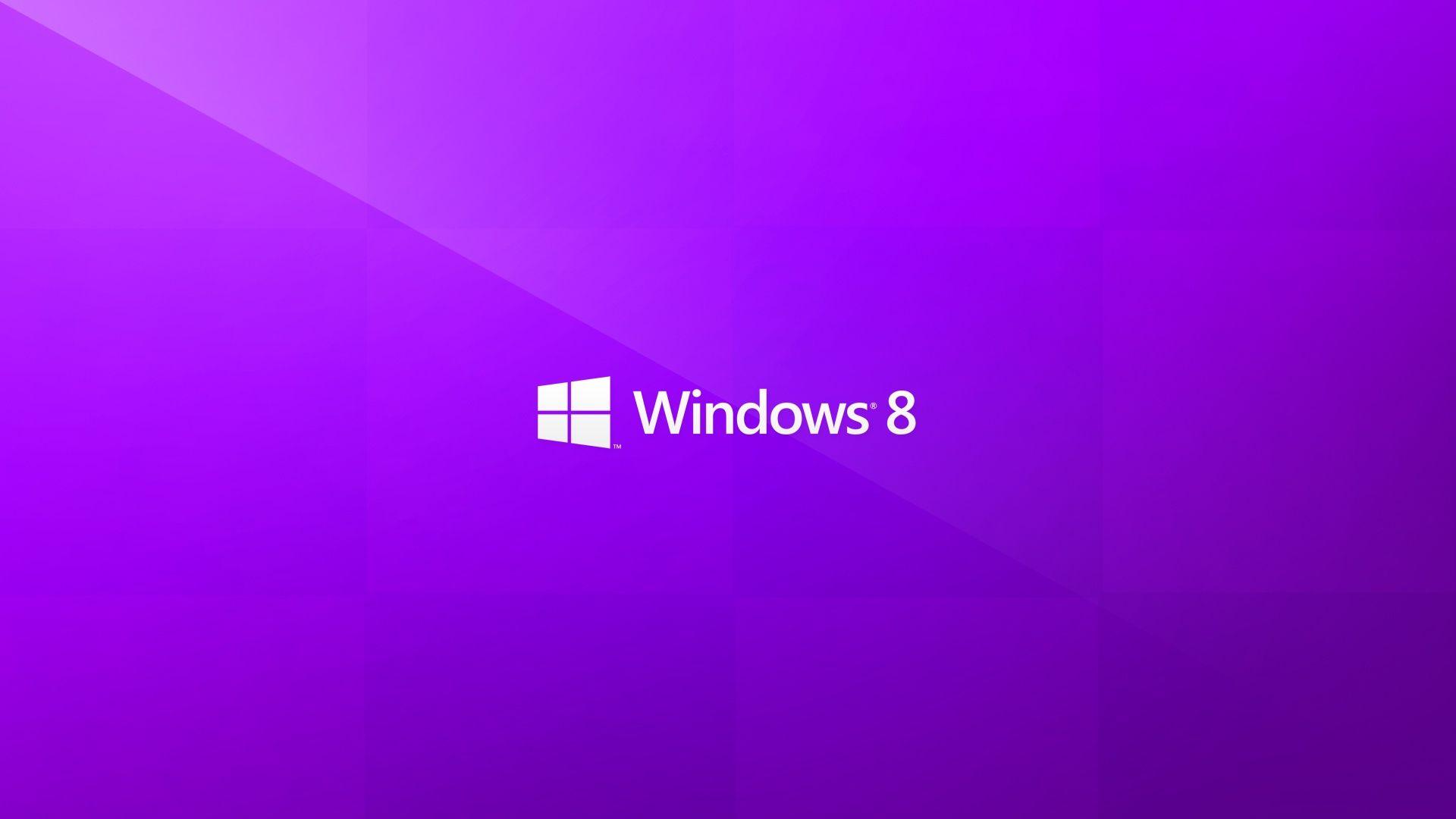 1920x1080 Windows 8 Metro Purple Wallpaper
