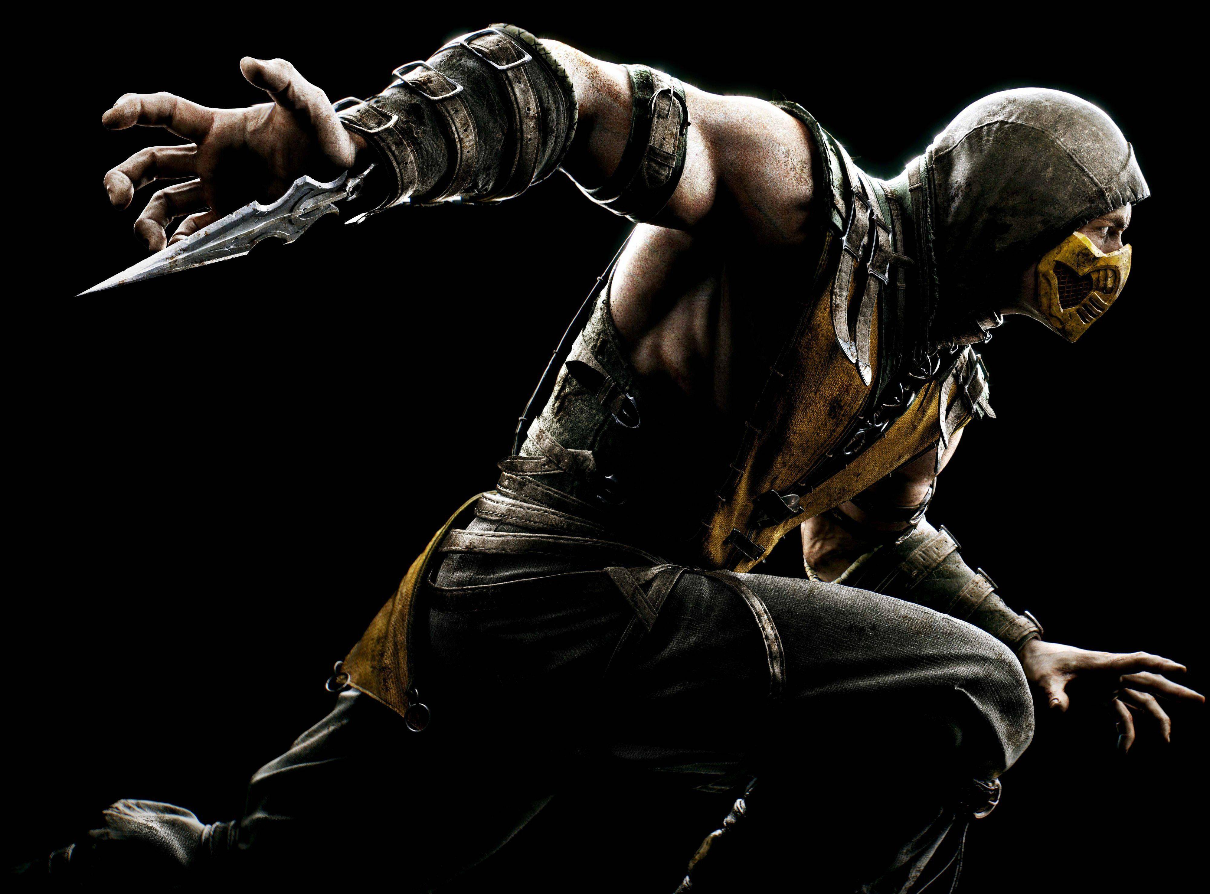 4000x2956 Scorpion of Mortal Kombat Wallpaper