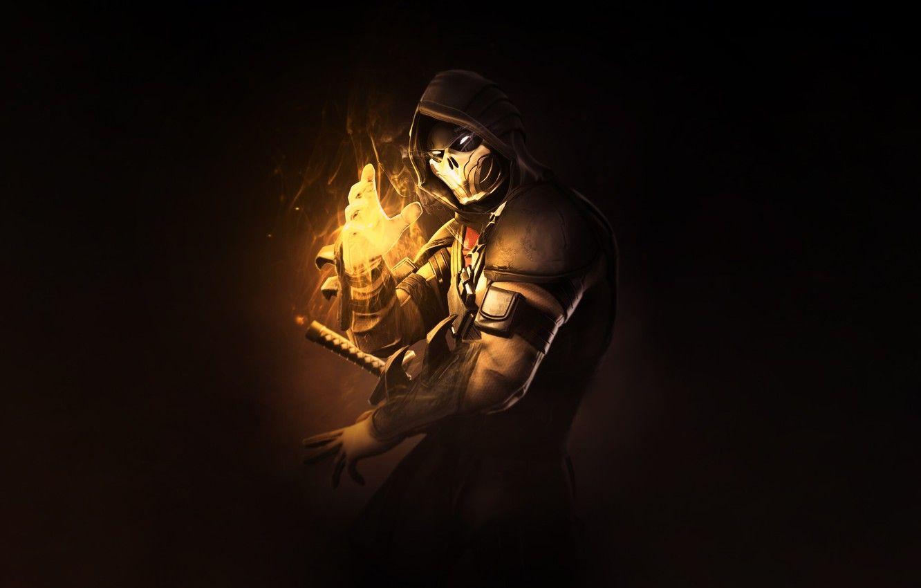 1332x850 Mortal Kombat Scorpion Wallpaper