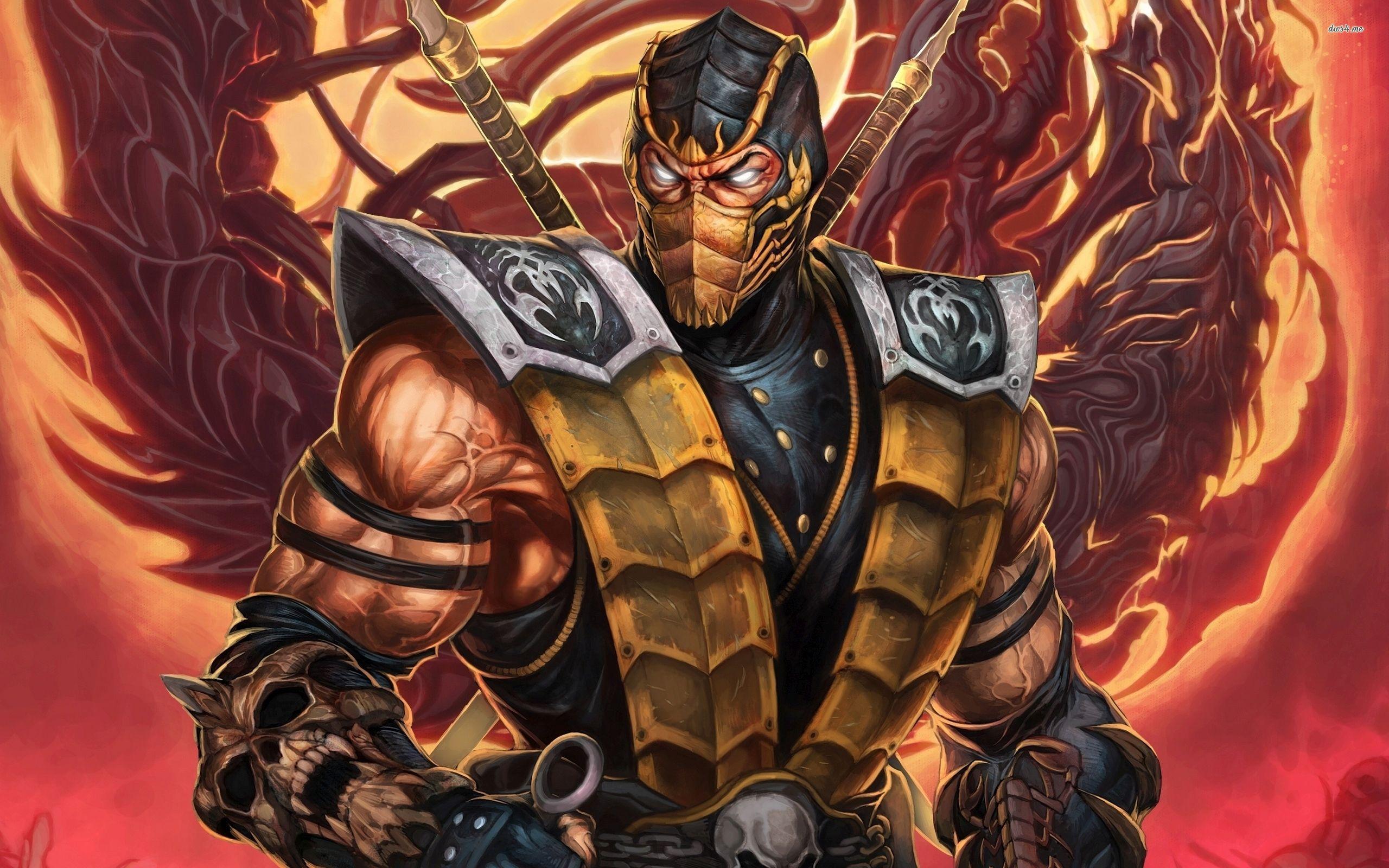 2560x1600 Scorpion Kombat wallpaper wallpaper