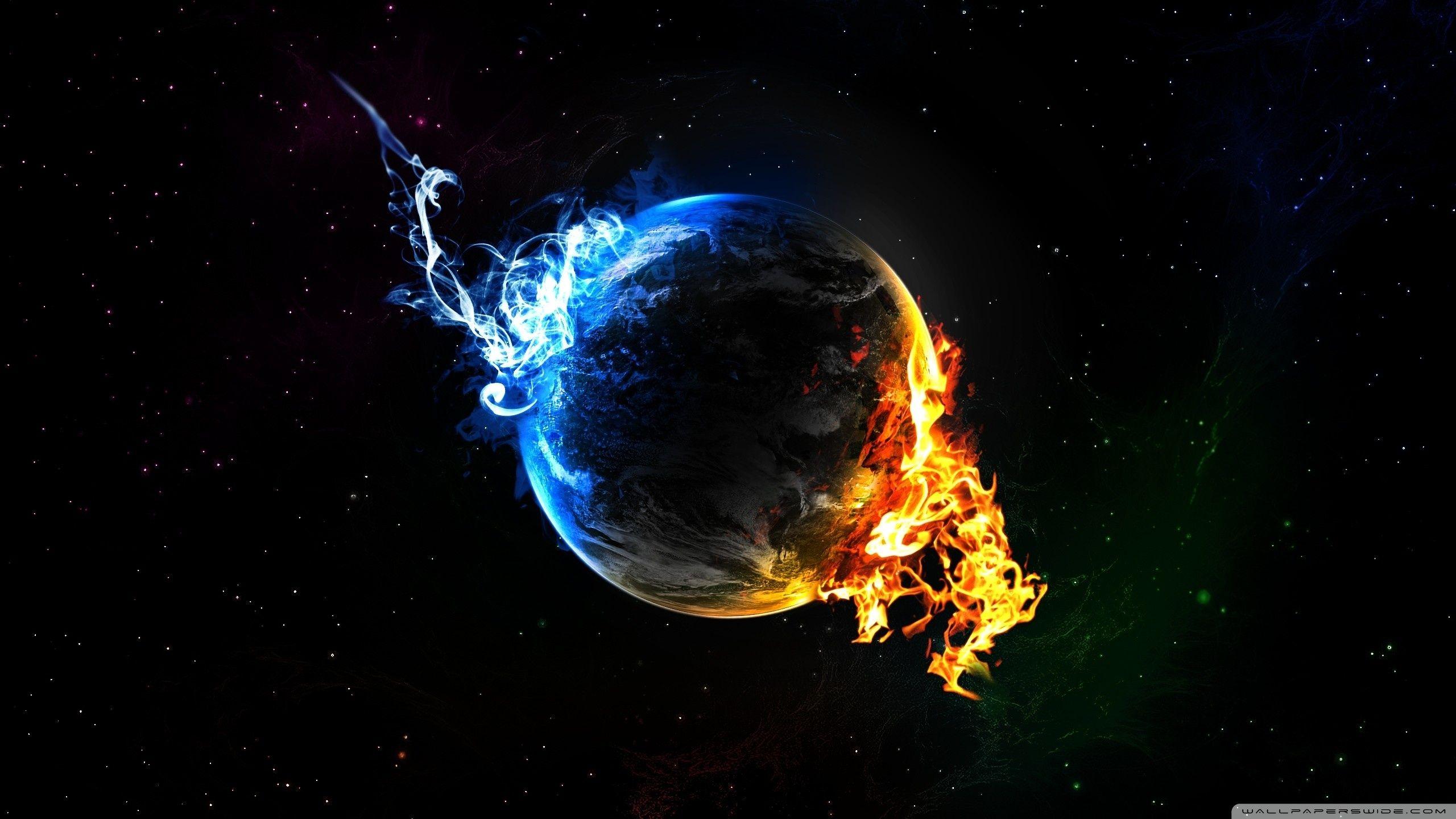 2560x1440 Global Warming wallpaper