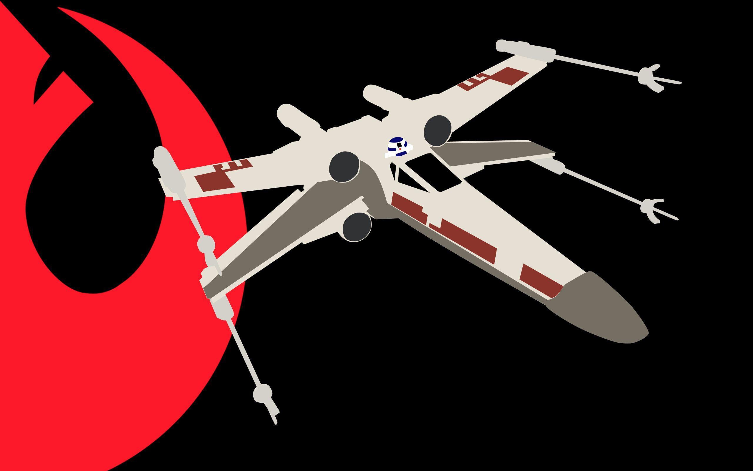 2560x1600 White And Gray Star Wars Plane Poster, Star Wars, X Wing