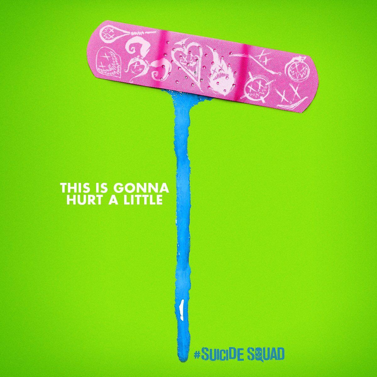 1200x1200 Suicide Squad (2016) Poster pain, no gain
