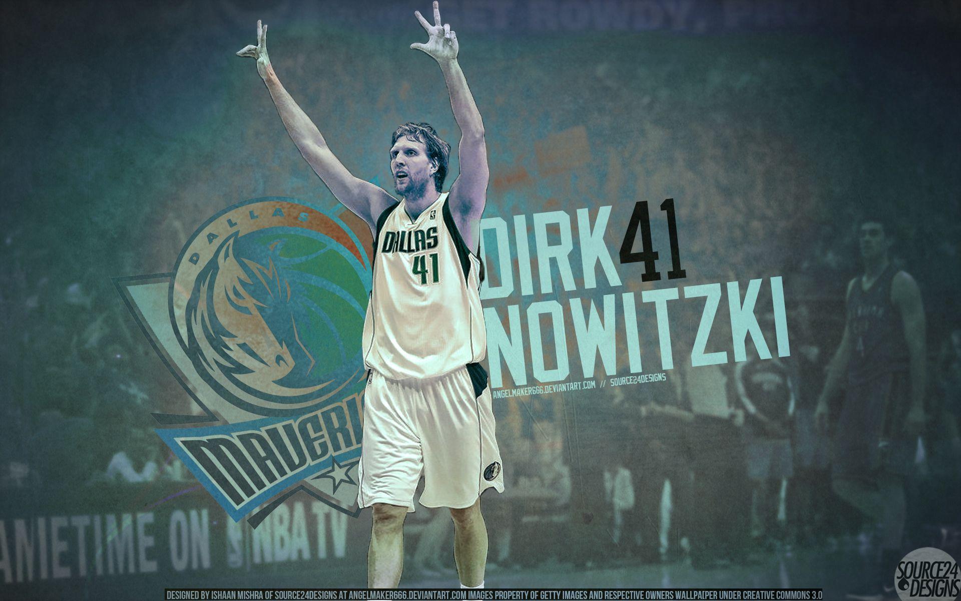 Amazoncom MasonArts Dirk Nowitzki 25inch x 14inch Silk Poster Dunk and  Shot Wallpaper Wall Decor Silk Prints for Home and Store  Tools  Home  Improvement