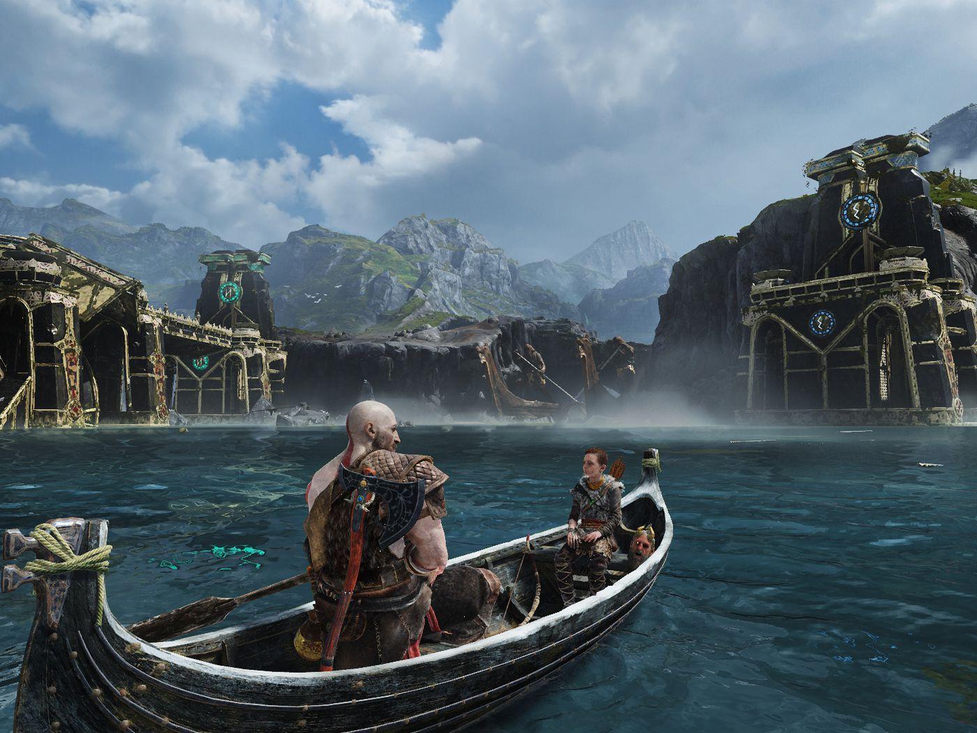 1400x1050 God of War PS4 Pro comparison: 4K mode disappoints