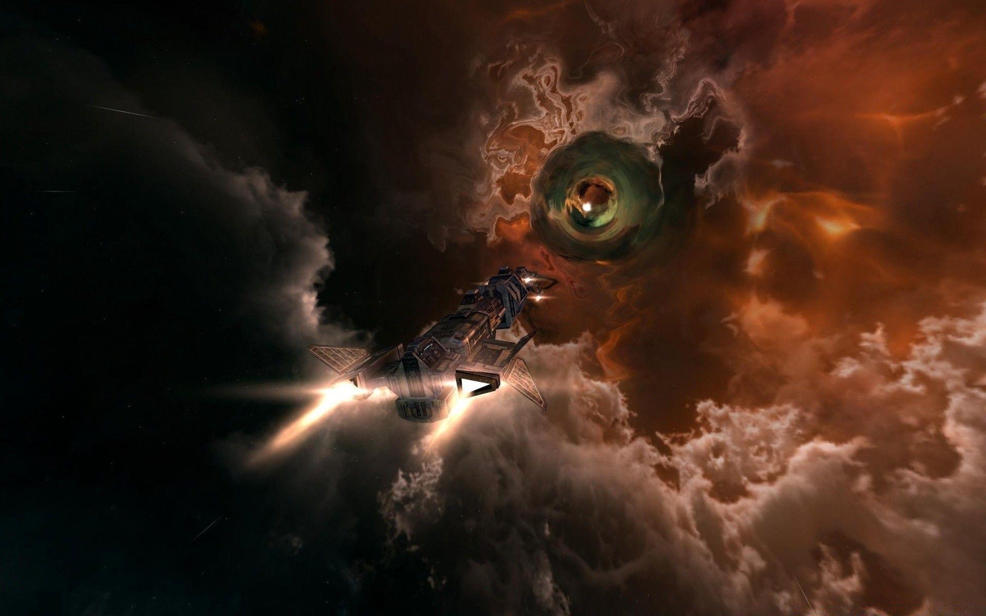 1920x1200 Wormhole In Space