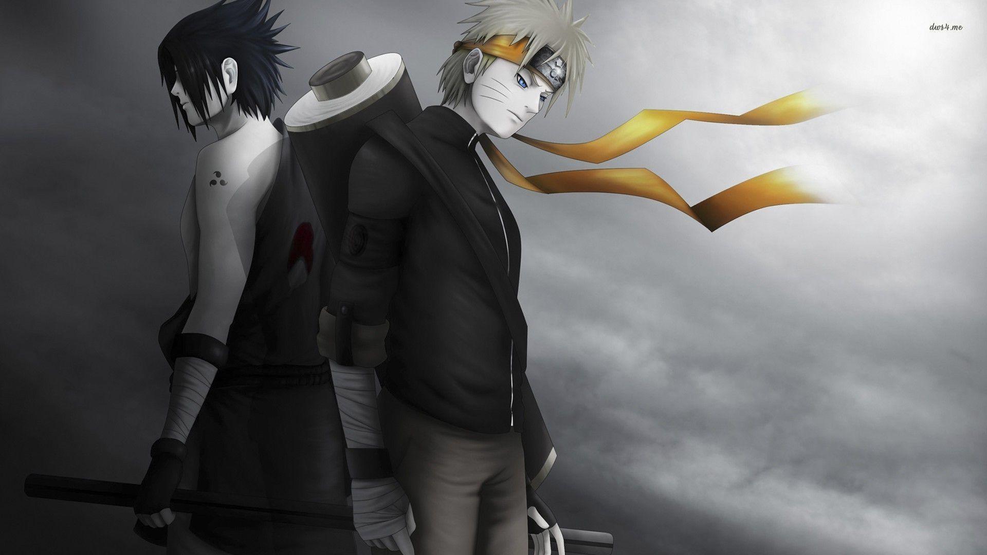 Naruto Black and White Wallpapers - Top Free Naruto Black and White Backgrounds - WallpaperAccess