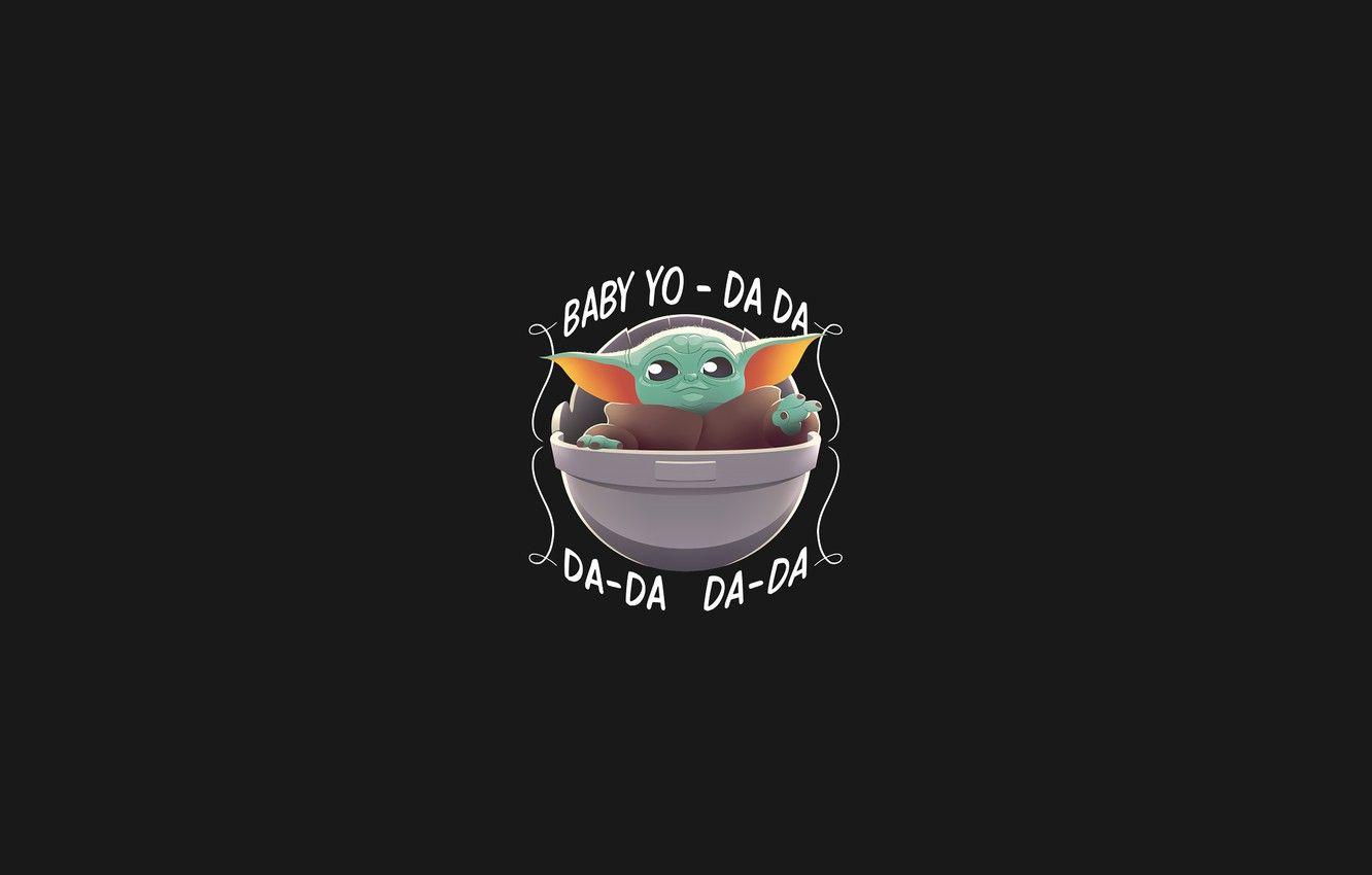 1332x850 Wallpaper art, art, baby, yoda, iodine image for desktop