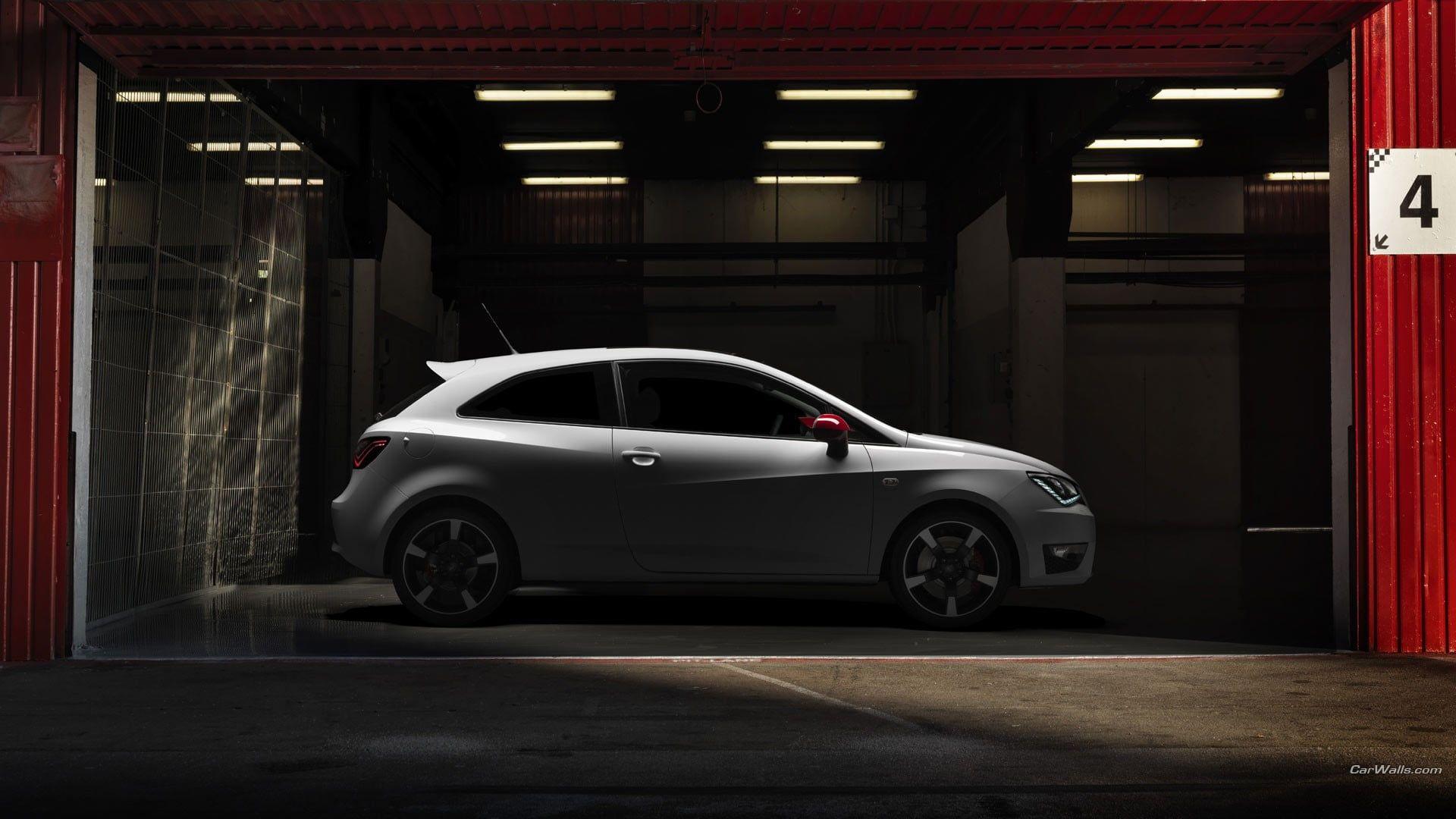 1920x1080 Silver 3 Door Hatchback, Car, Seat Ibiza HD Wallpaper