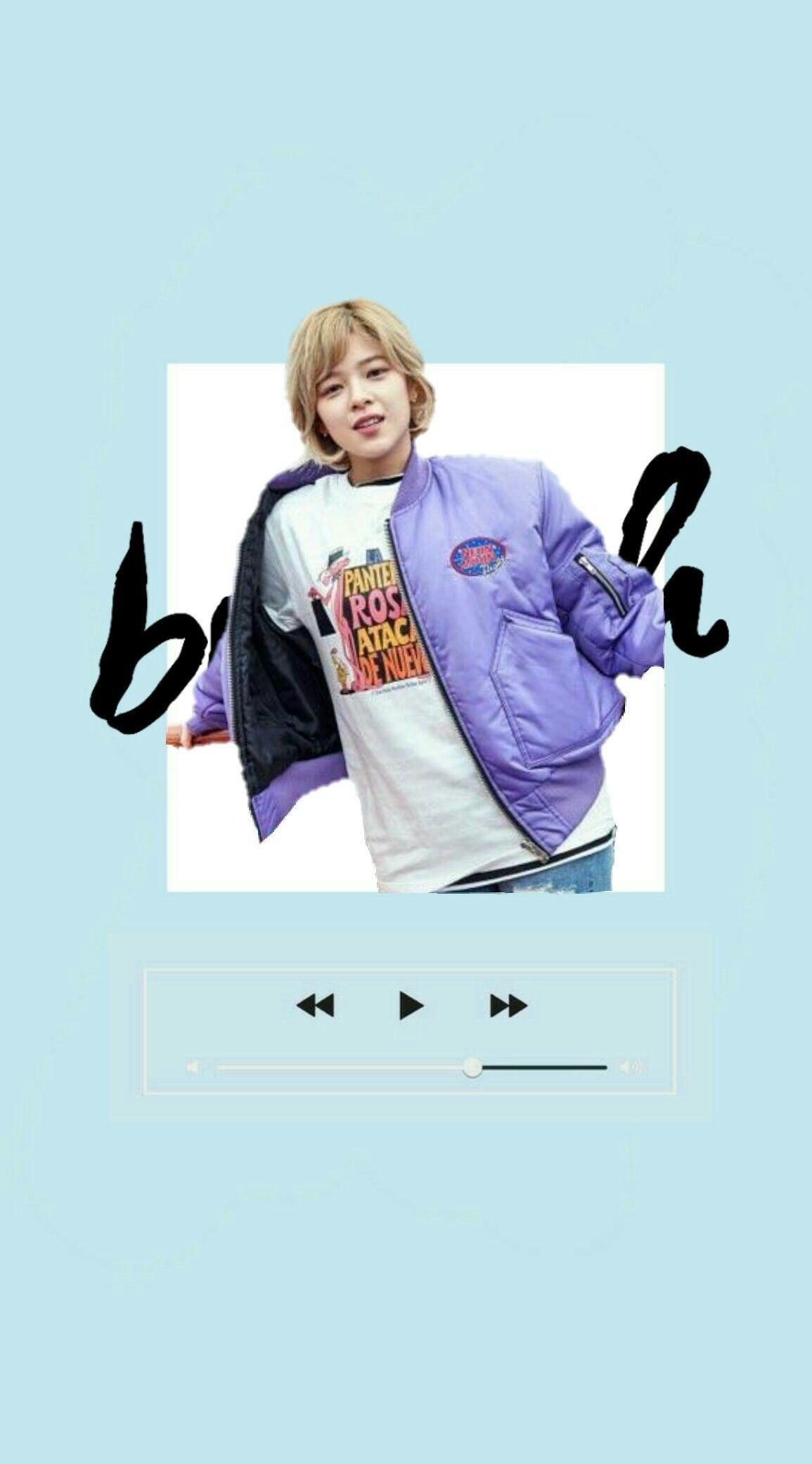 1155x2082 TWICE // yoo jeongyeon ; blue aesthetic wallpaper cover