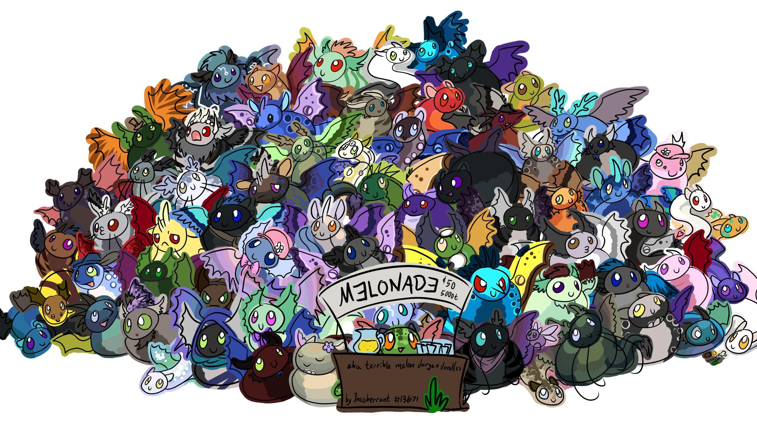 2560x1440 Doodle Desktop Wallpaper Hd, HD Wallpaper & background Download