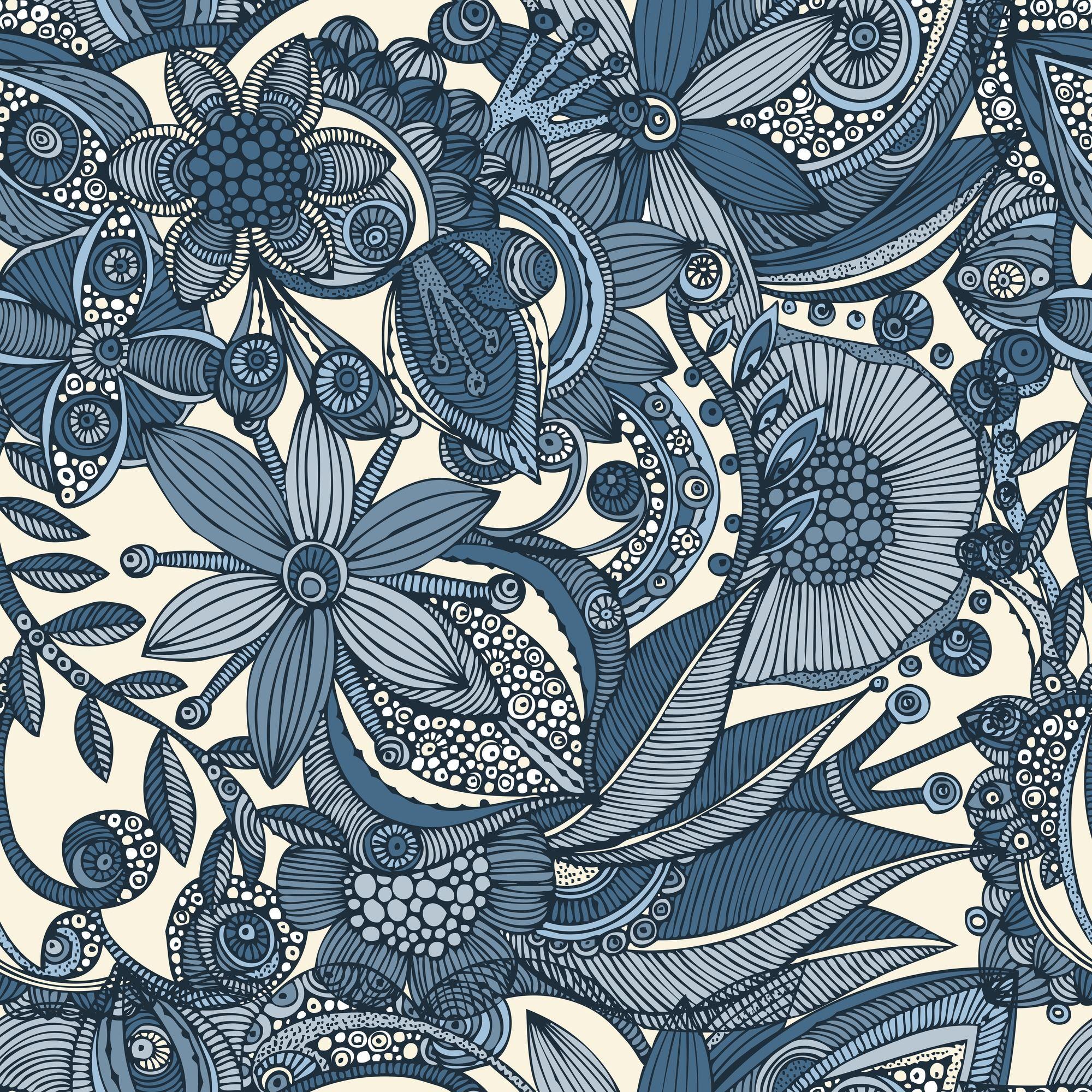 2000x2000 Flowers and doodles