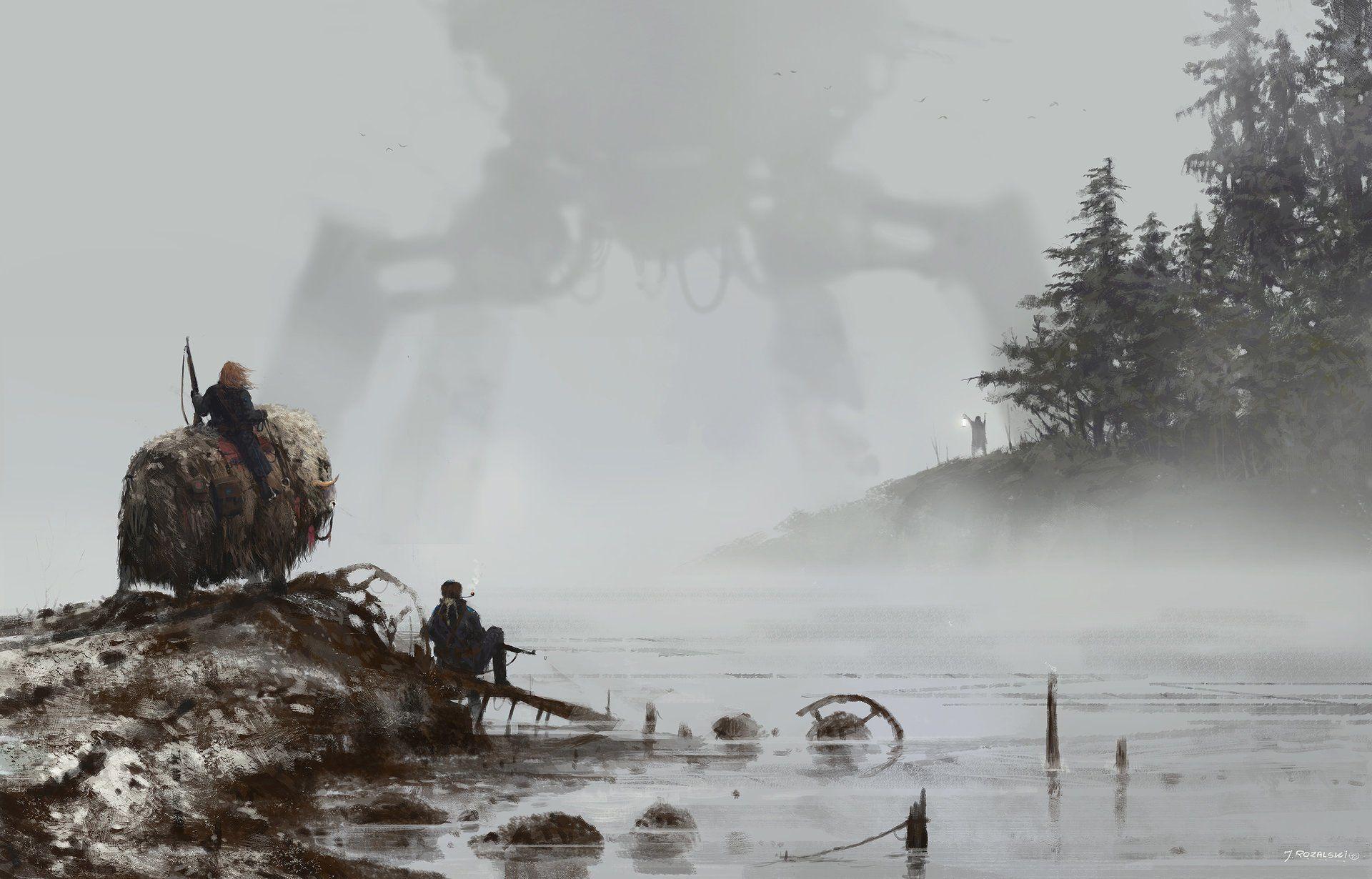 1920x1230 Hd Wallpaper Rozalski Art Scythe, HD Wallpaper