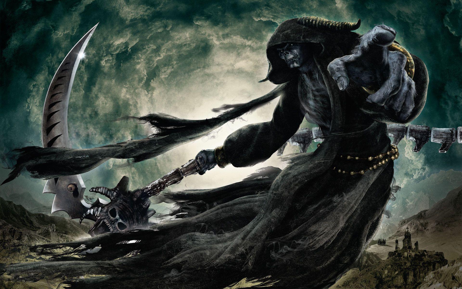 1920x1200 dark, Grim, Reaper, Death, Horror, Scary, Creepy, Spooky