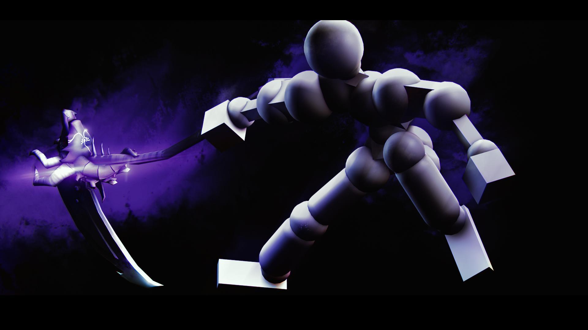 1920x1080 Art Corrupted Scythe Wallpaper