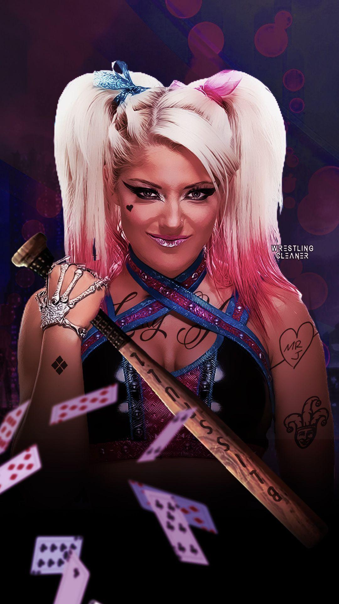 1080x1920 Alexa Bliss Wallpaper