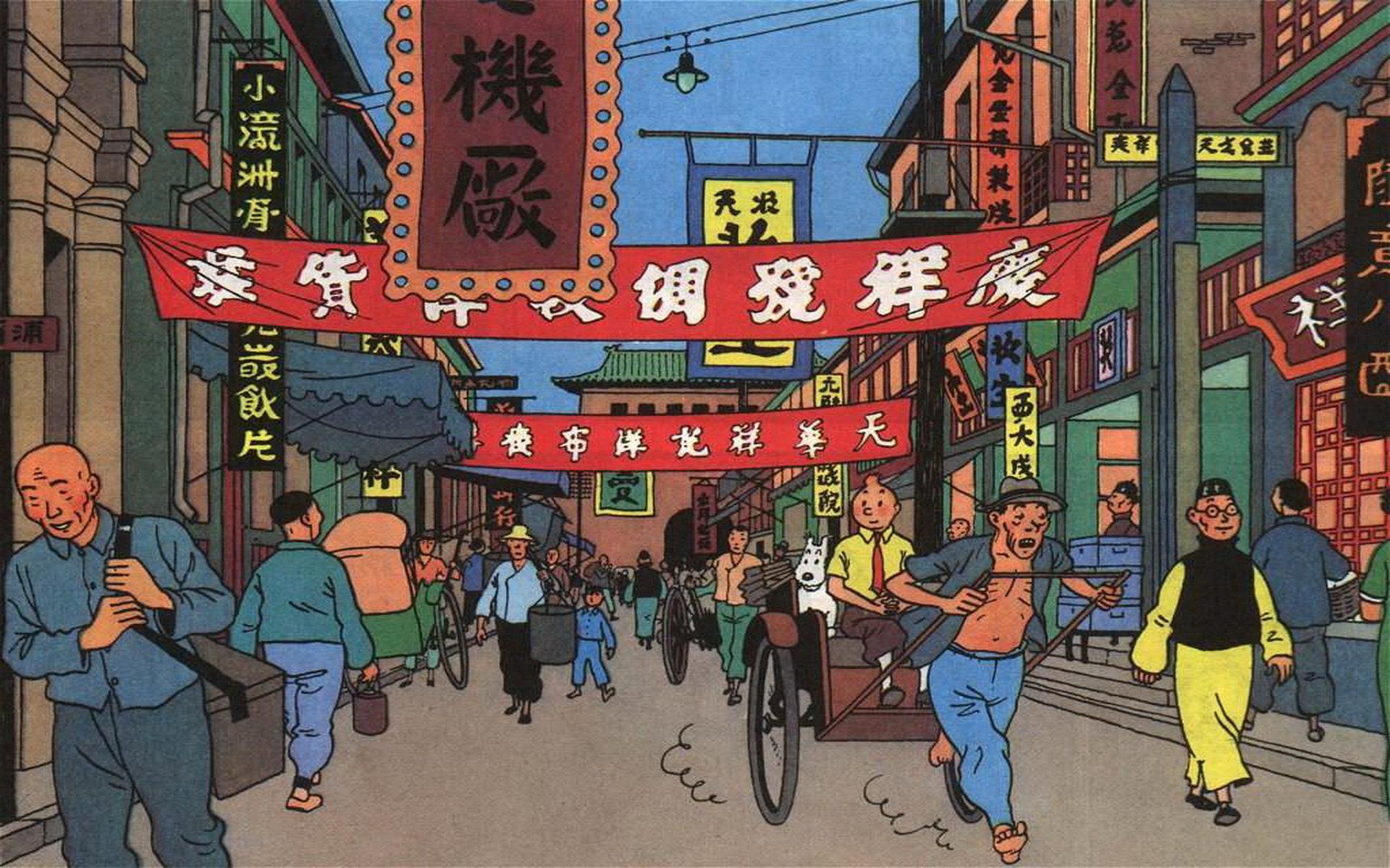 1920x1200 The Adventures Of Tintin wallpaper HD for desktop background