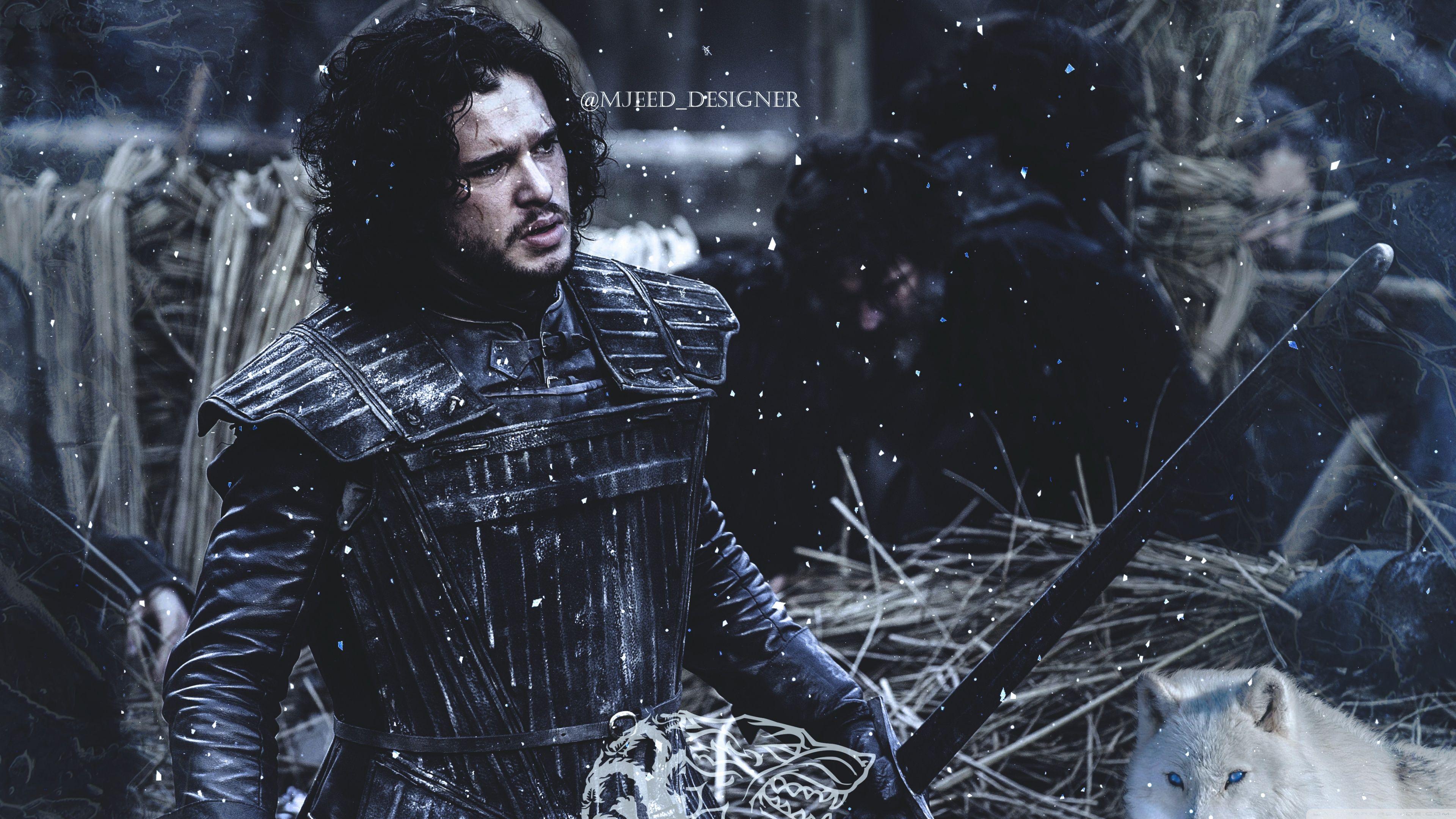 3840x2160 Jon Snow Game Of Thrones ❤ 4K HD Desktop Wallpaper for 4K