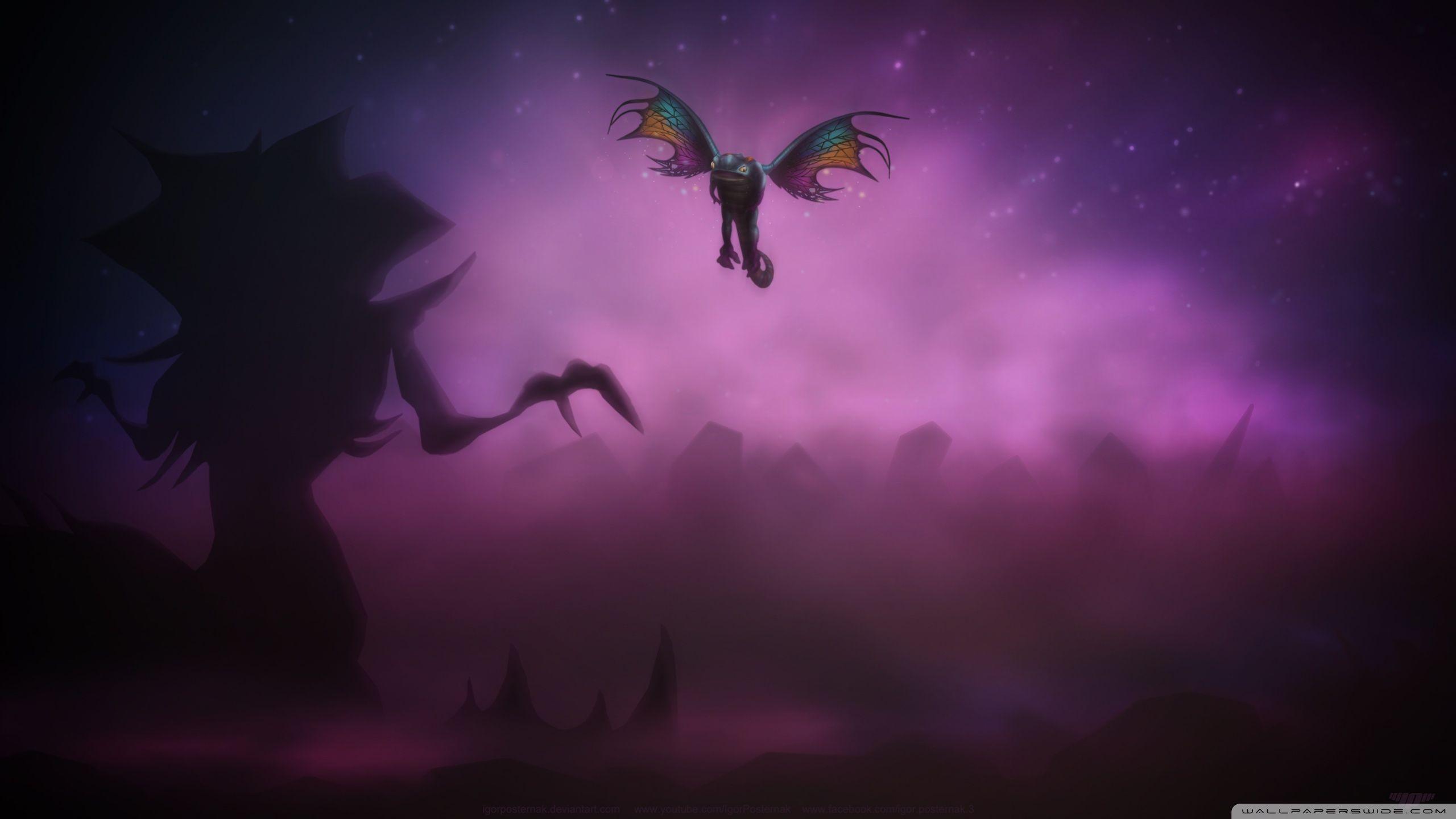 2560x1440 Brightwing VS Zagara / Heroes Of The Storm Ultra HD Desktop