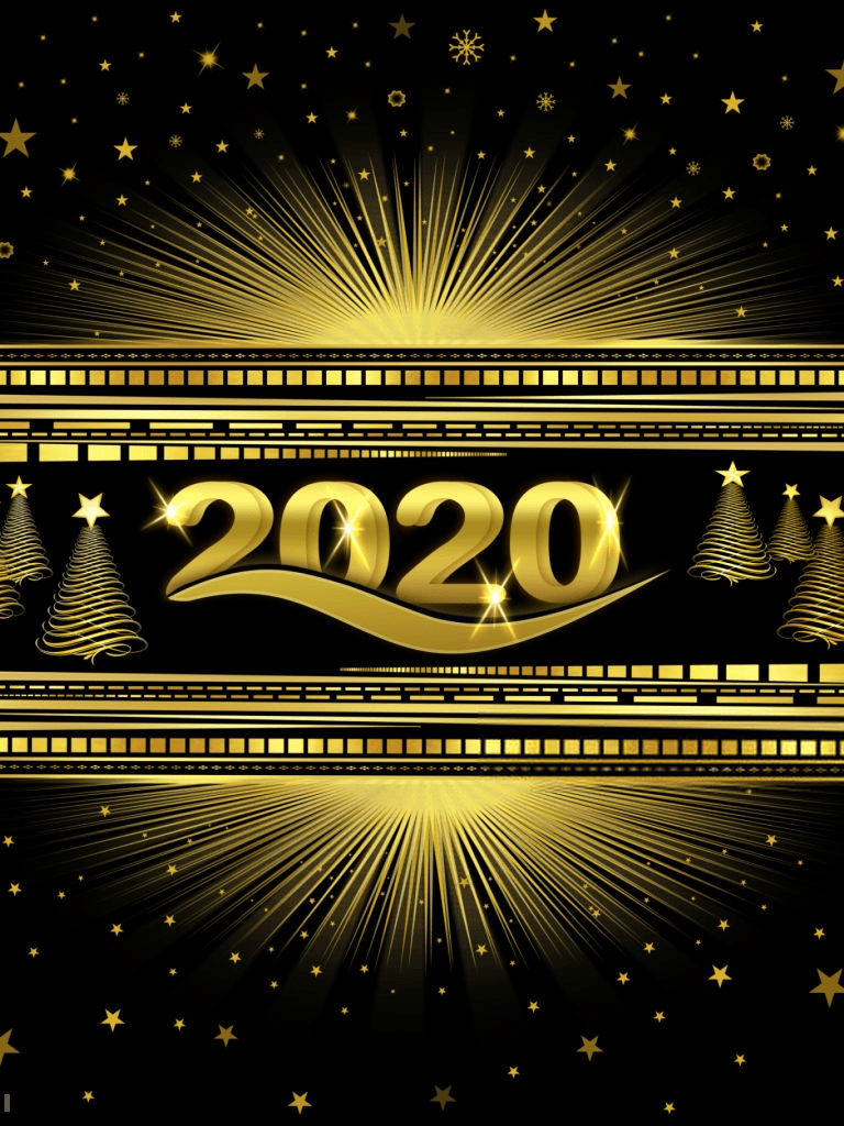 768x1024 Free download Happy New Year 2020 Wallpaper Top Happy New