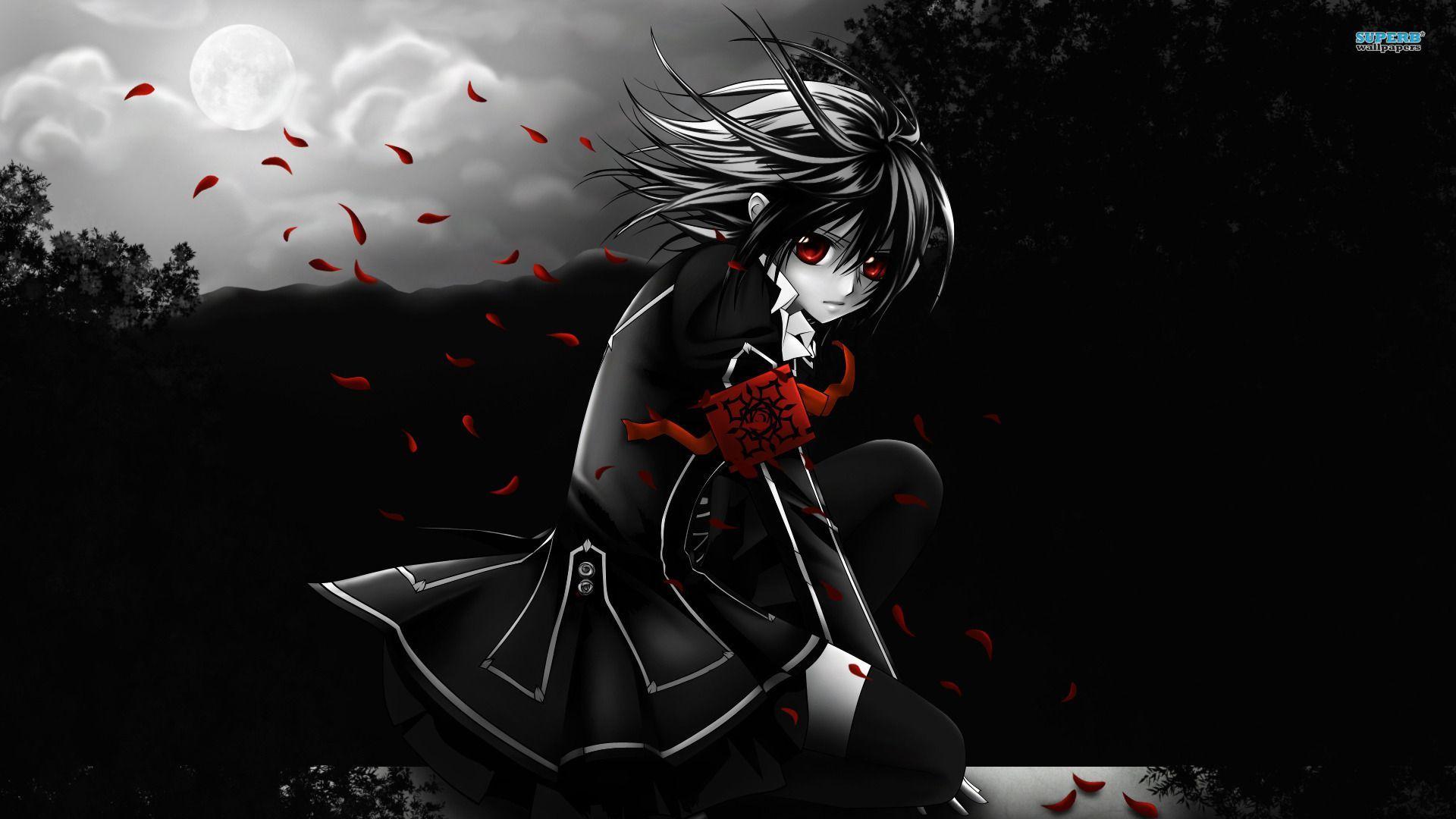 47 Anime Vampire Girl Wallpaper  WallpaperSafari