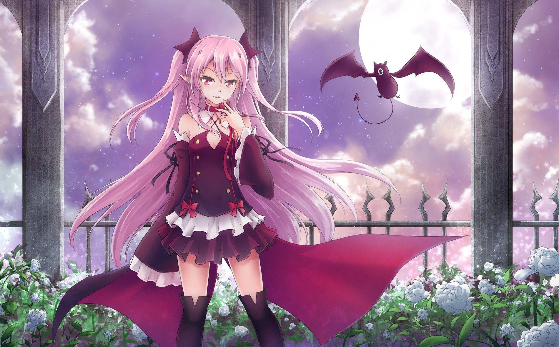 Kawaii Vampire Anime Girl gambar ke 18