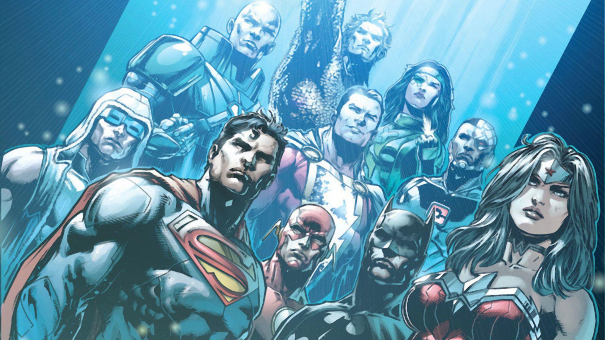 2560x1440 Download 2560x1440 New Justice League Superman Batman Wonder