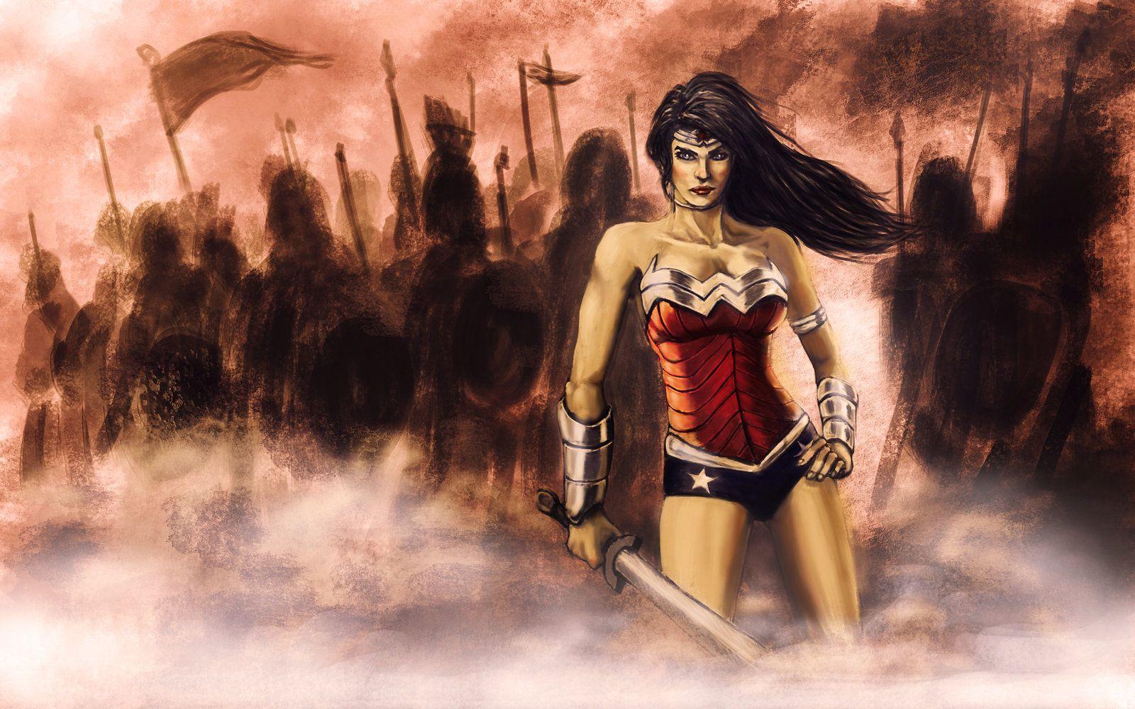 1600x1000 Sandman vs Wonder Woman