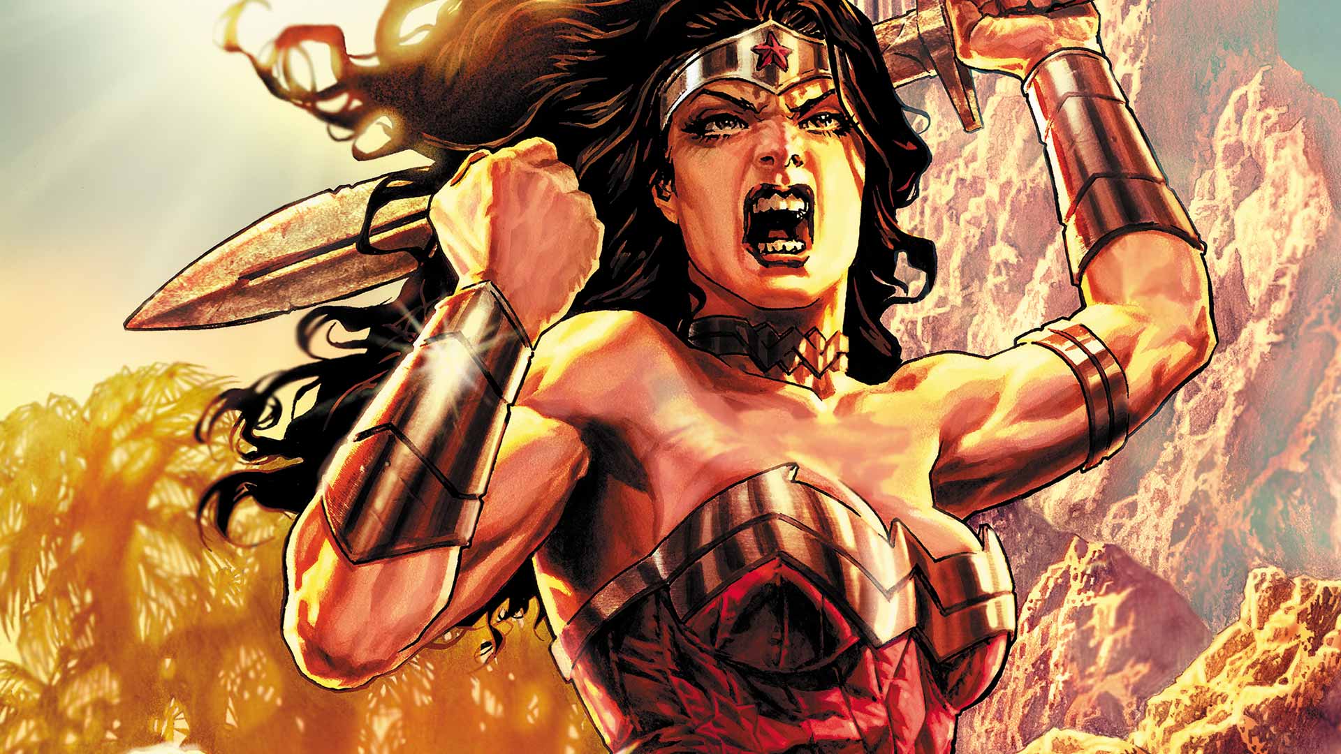 Wonder Woman downloading