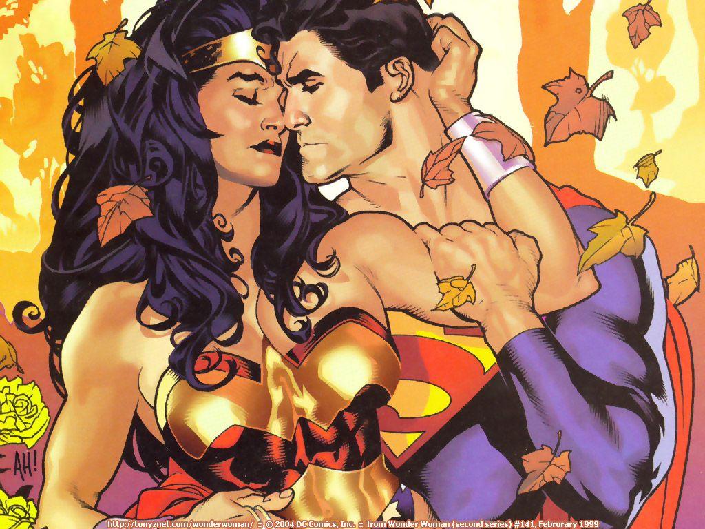 1024x768 DC Sketch Cover Madness: Superman and Wonder Woman not a
