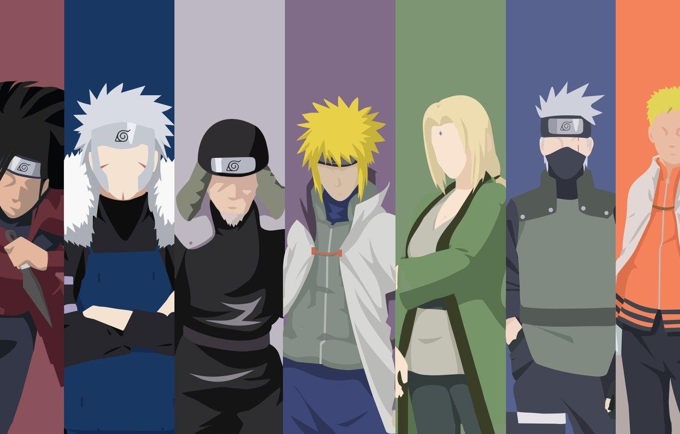 1332x850 Wallpaper Naruto, anime, manga, hokage, japanese, Naruto Shippuden image for desktop, section минимализм