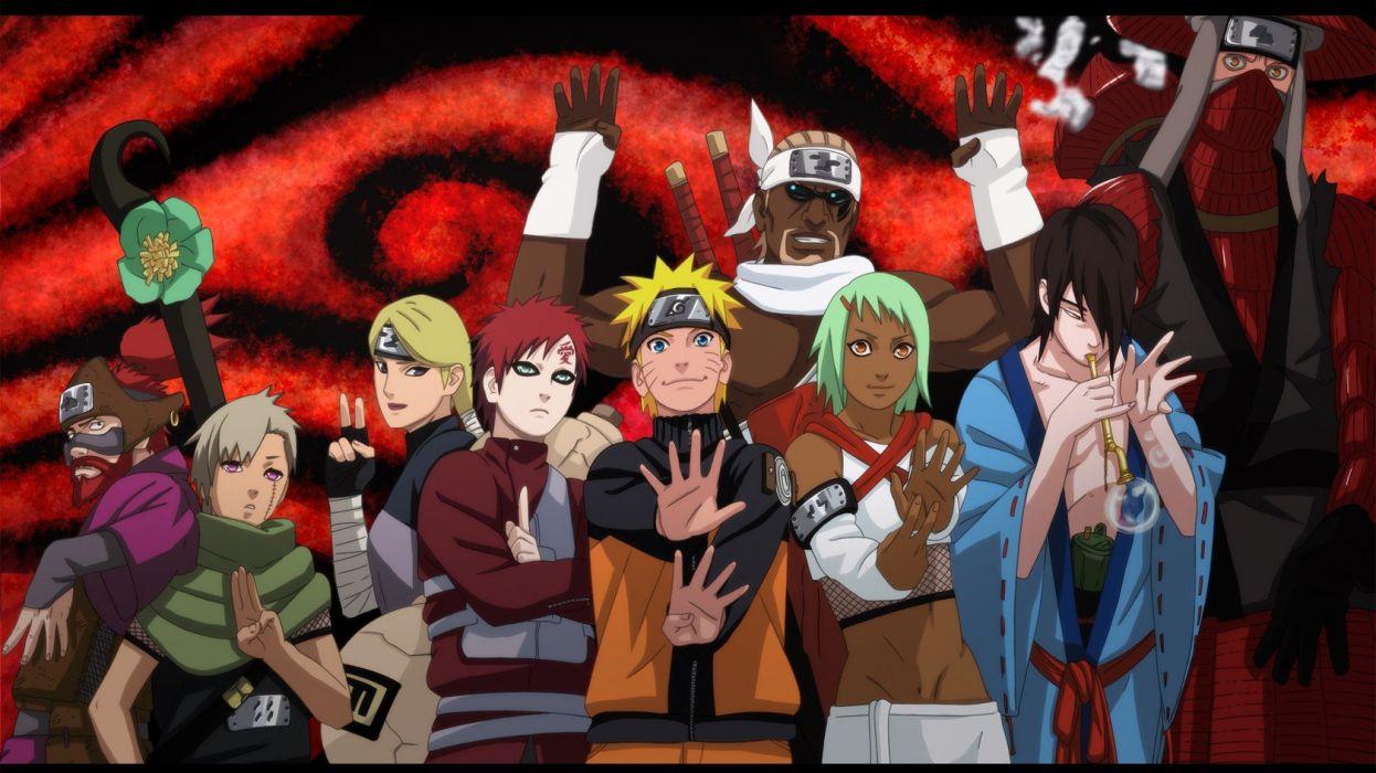 1246x700 Naruto: Shippuden Gaara Uzumaki Naruto Jinchuuriki Killer Bee