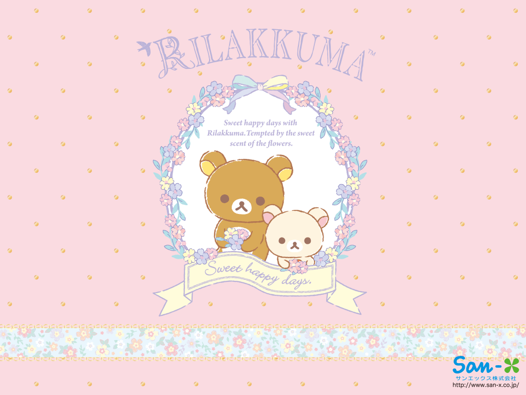 1024x768 Kawaii Rilakkuma, Download Wallpaper