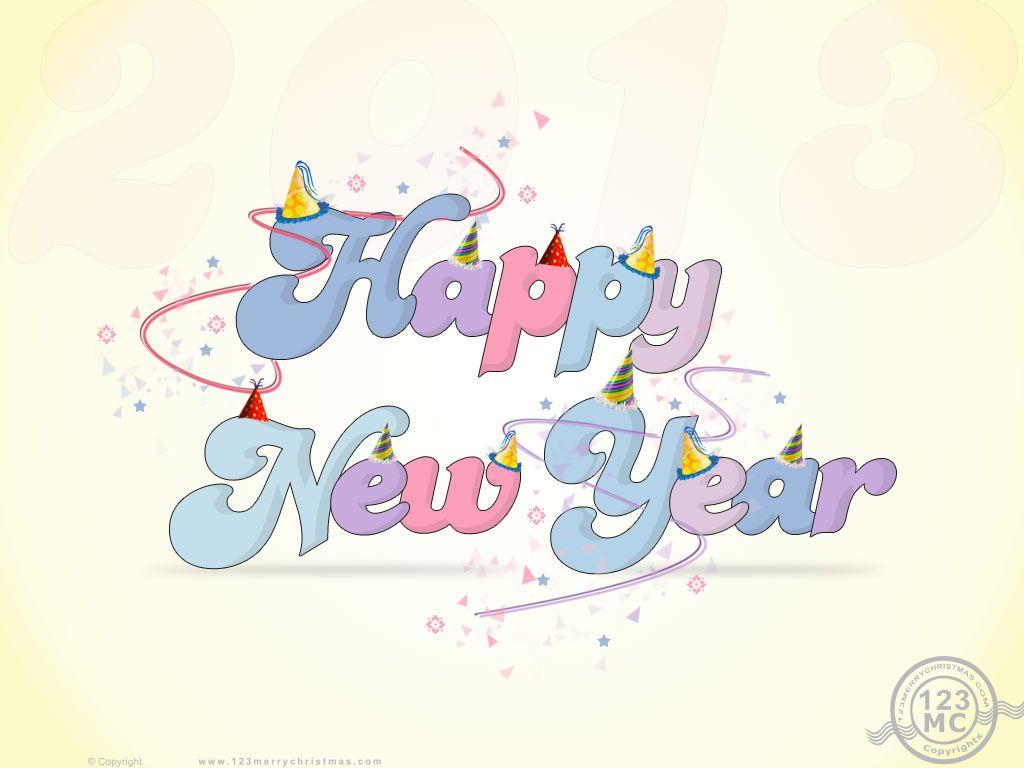 1024x768 Happy New Year 2013. Download Free Wallpaper Free eCard