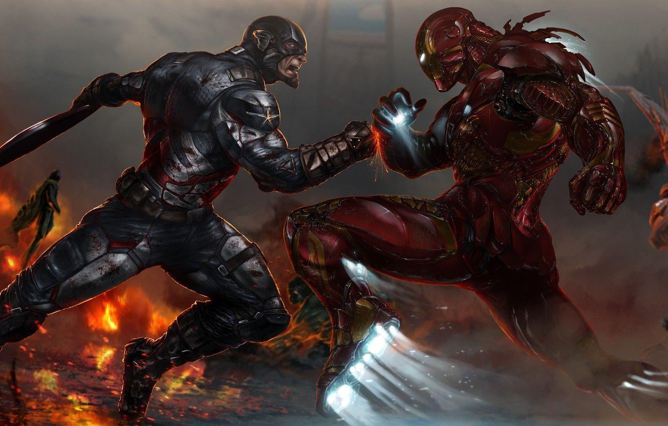 1332x850 Wallpaper marvel, Captain America, iron man, Marvel Comics